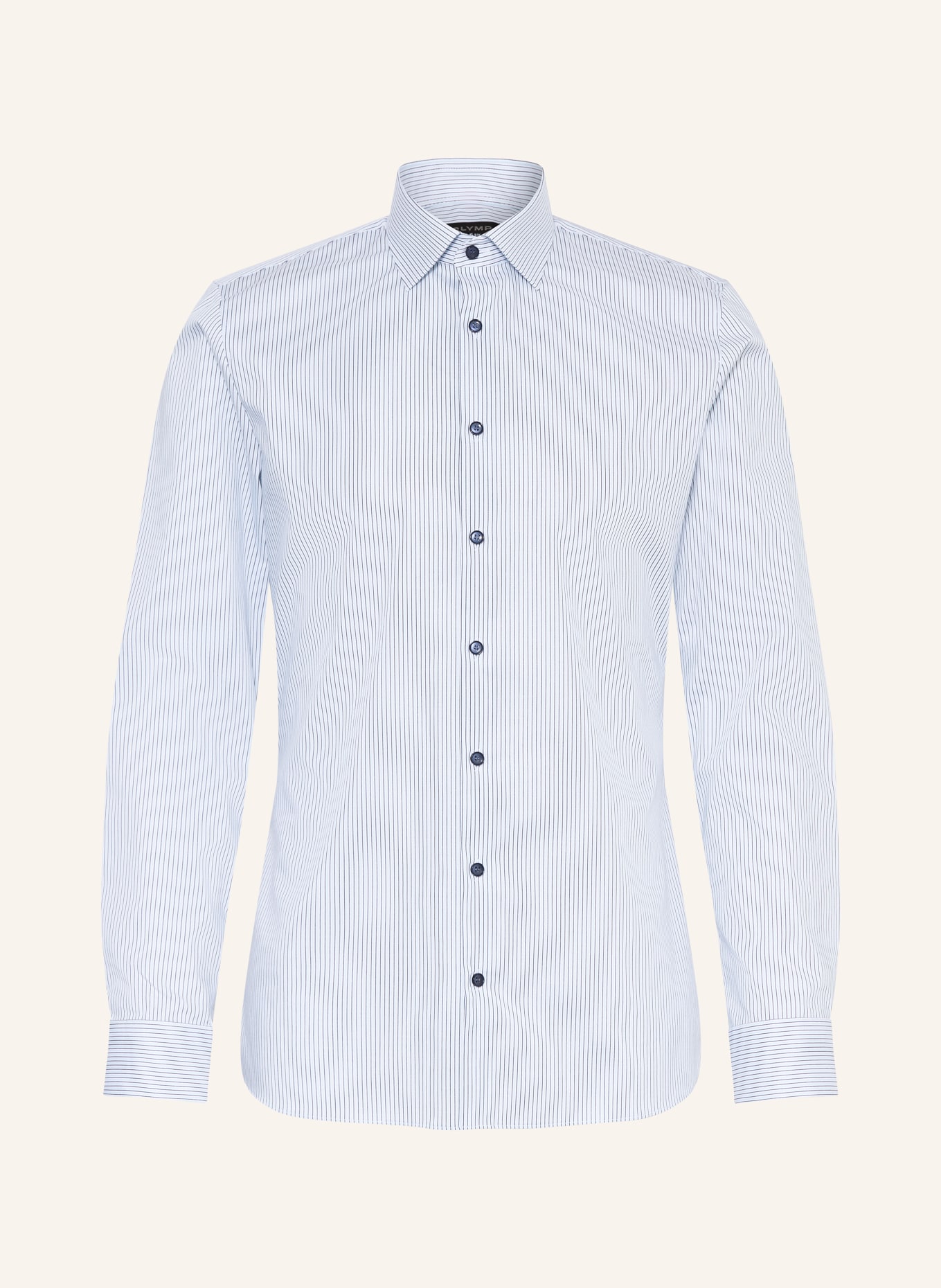 OLYMP Hemd No. Six super slim: WEISS / HELLBLAU / SCHWARZ