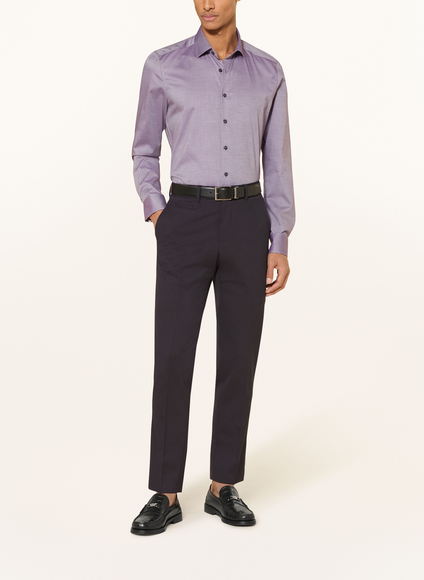 OLYMP Hemd Level Five body fit: HELLLILA