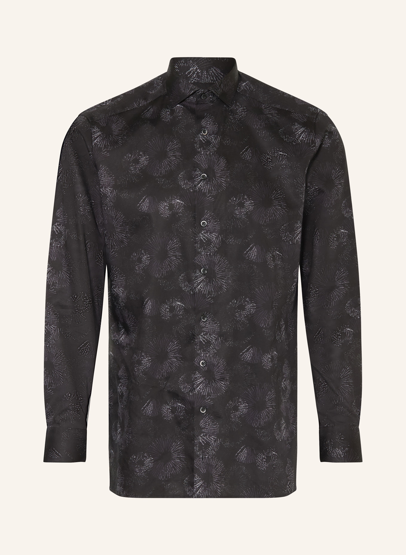 OLYMP Hemd Luxor modern fit: SCHWARZ / WEISS