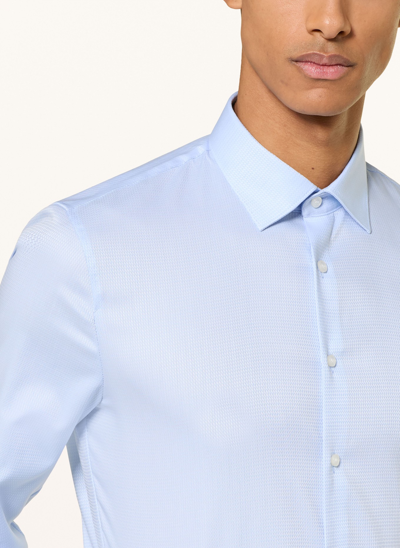 OLYMP Koszula nr 6 super slim: JASNONIEBIESKI