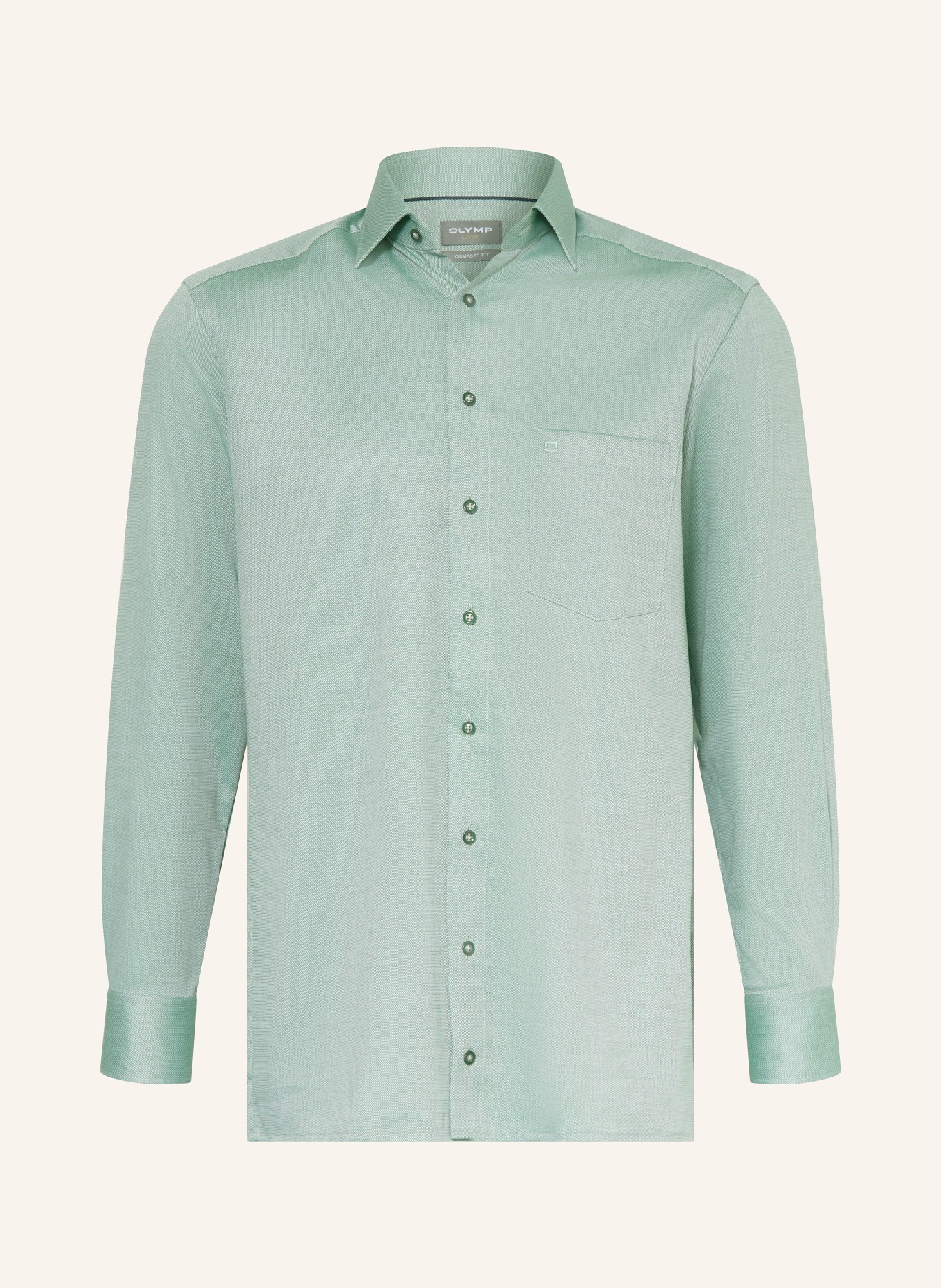 OLYMP Hemd Luxor comfort fit: HELLGRÜN
