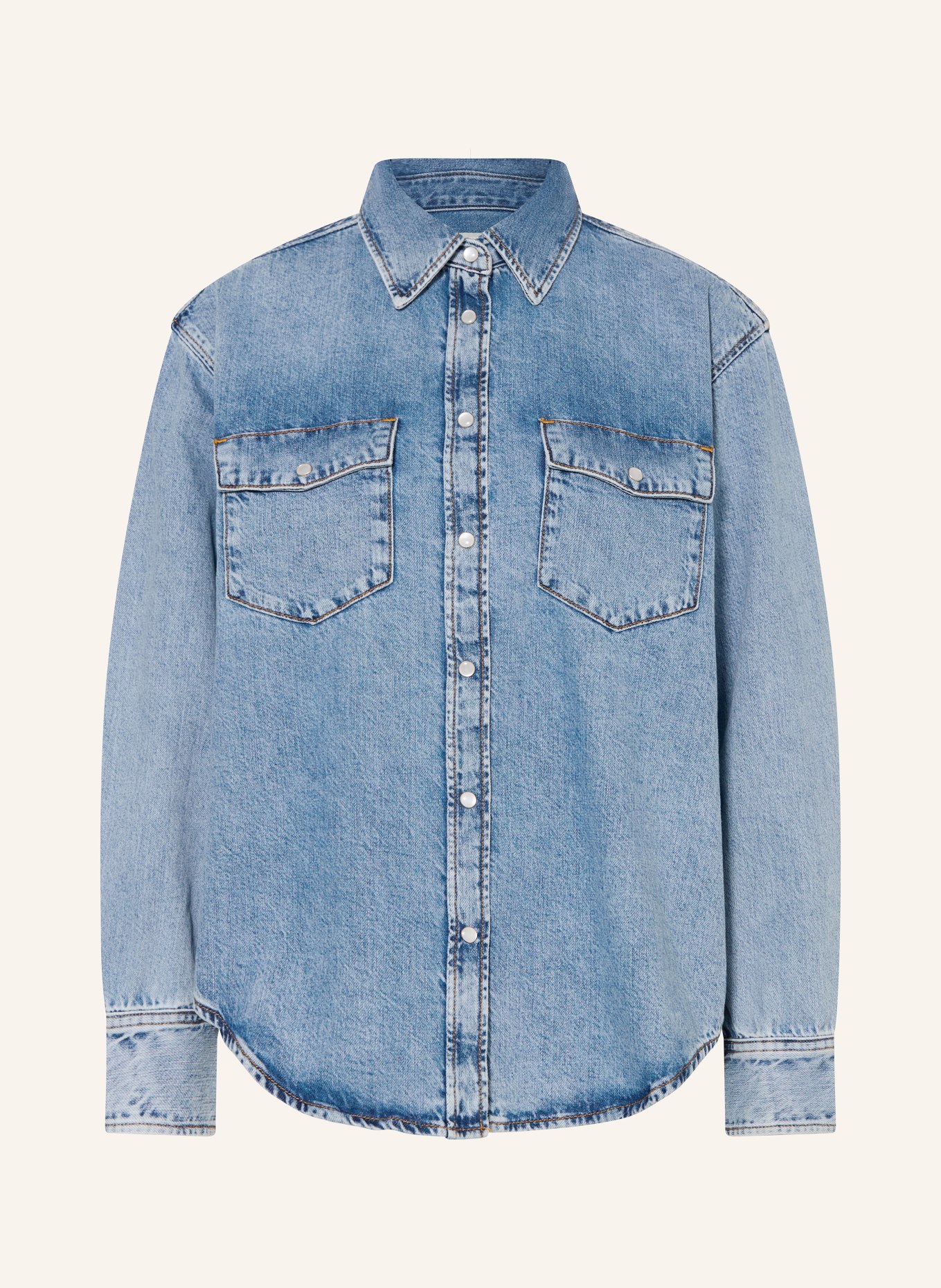 GANT Jeansbluse: BLAU