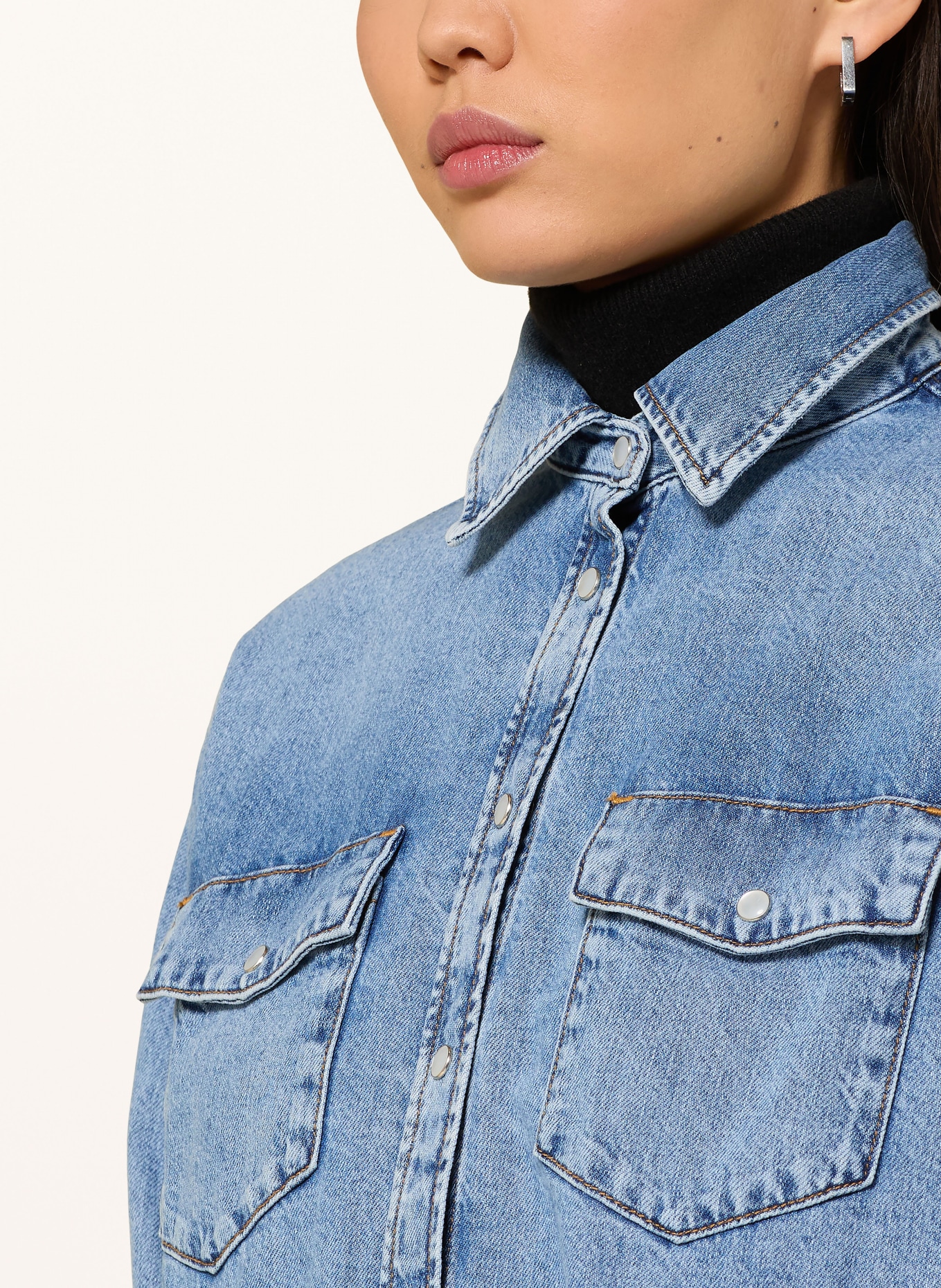 GANT Jeansbluse: BLAU
