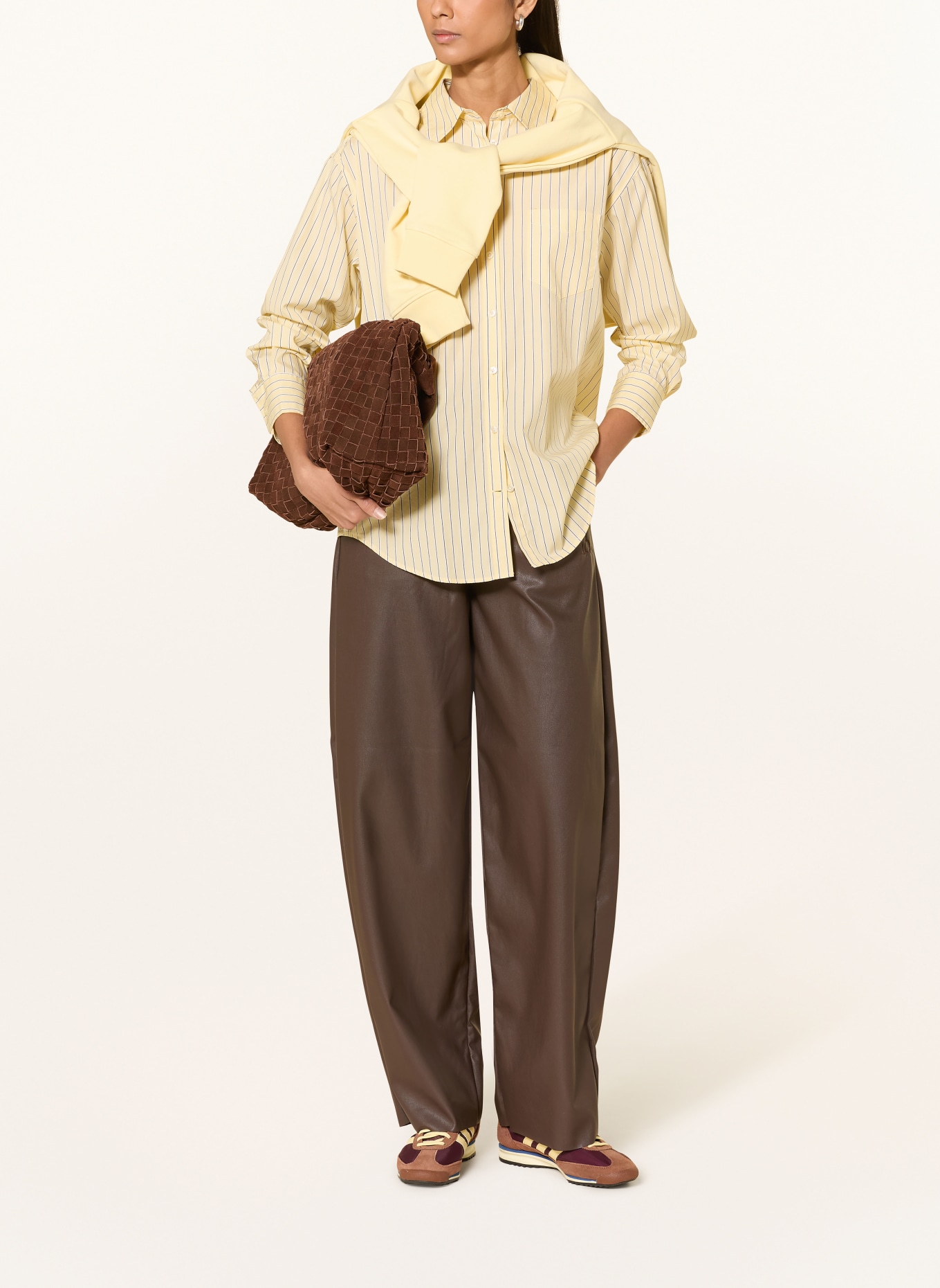 GANT koszula: ŻÓŁTY / GRANATOWY / BIAŁY