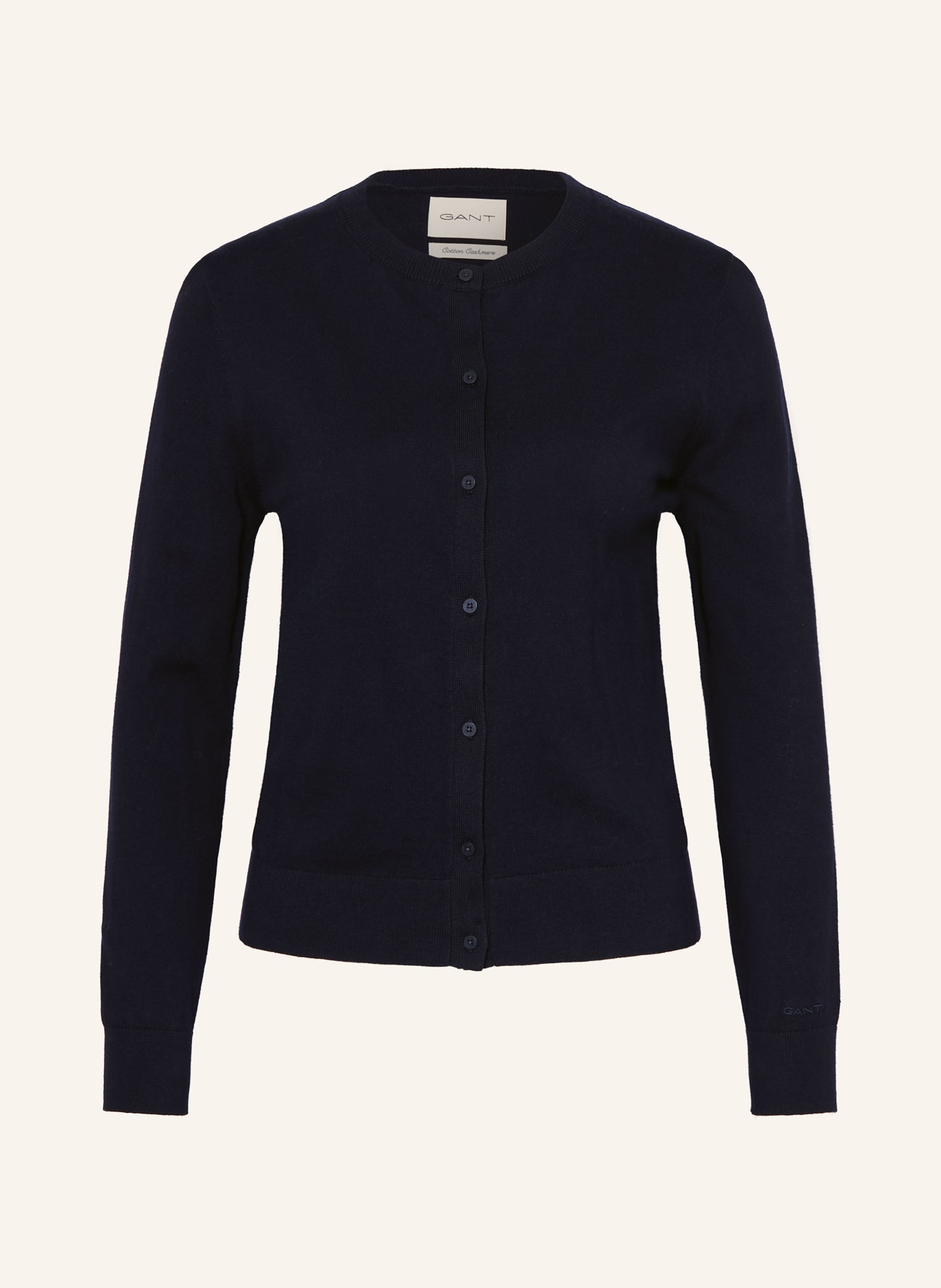 GANT Strickjacke: DUNKELBLAU