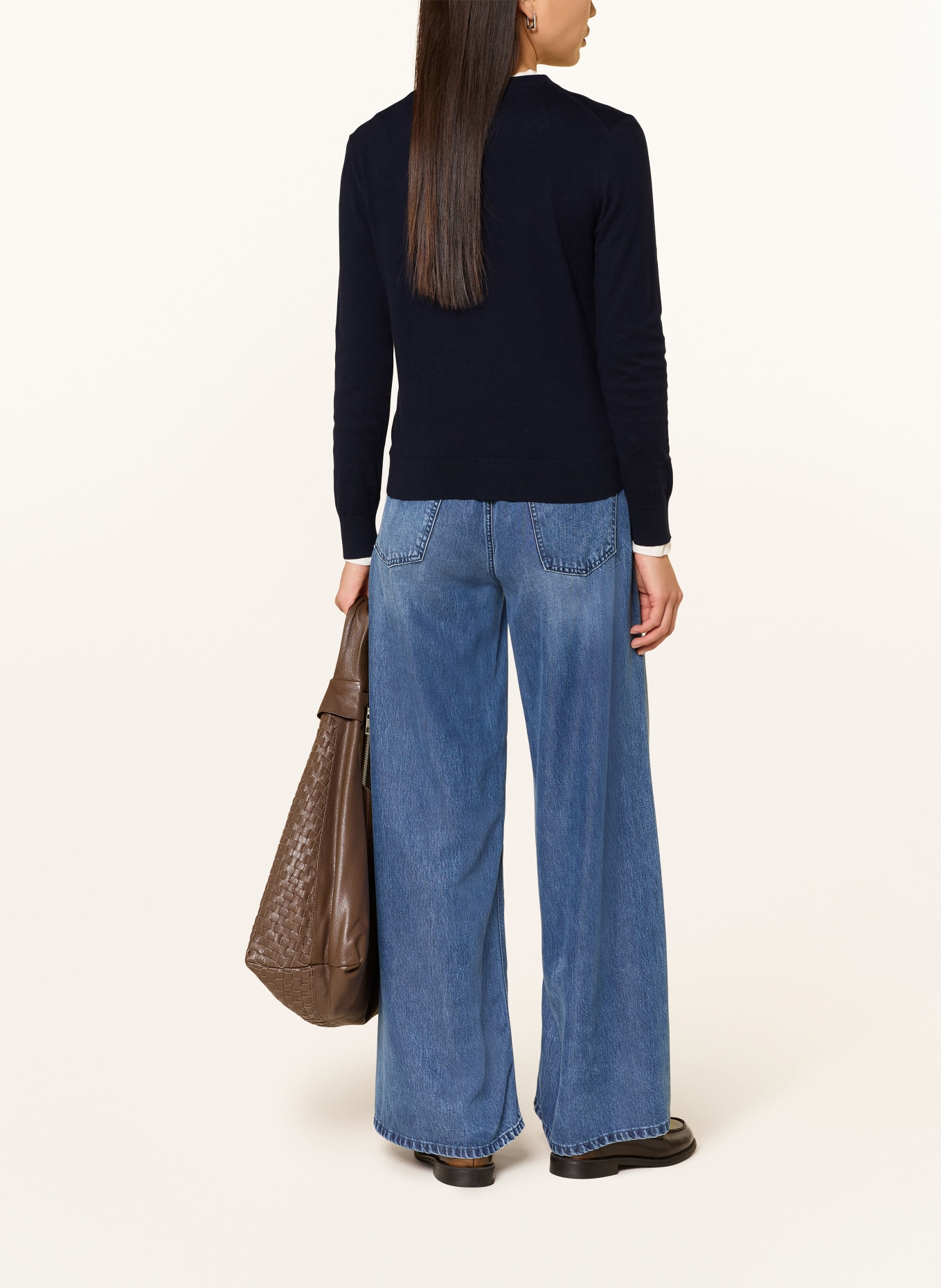 GANT Strickjacke: DUNKELBLAU