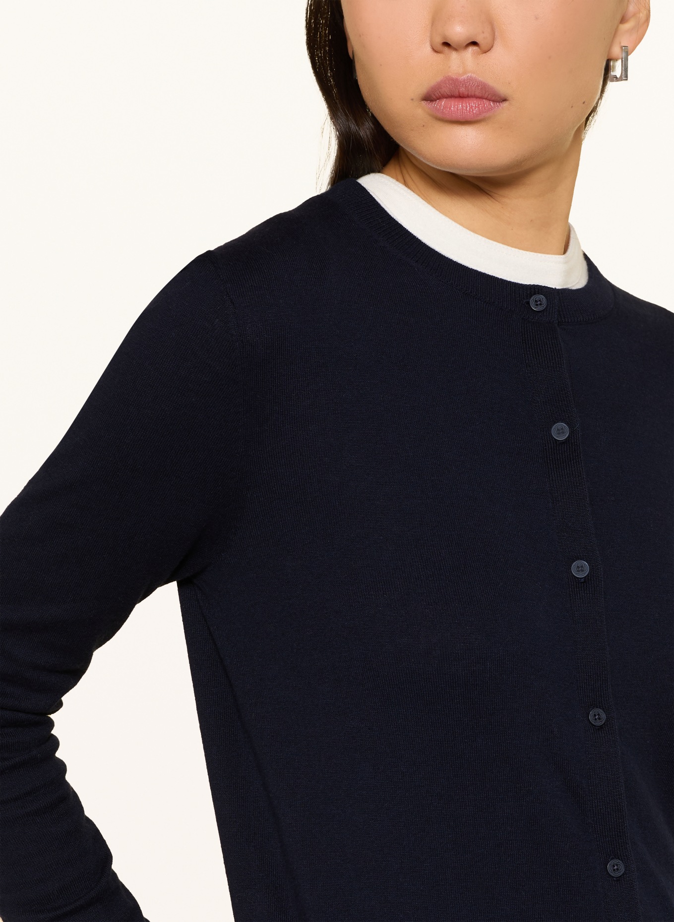 GANT Strickjacke: DUNKELBLAU