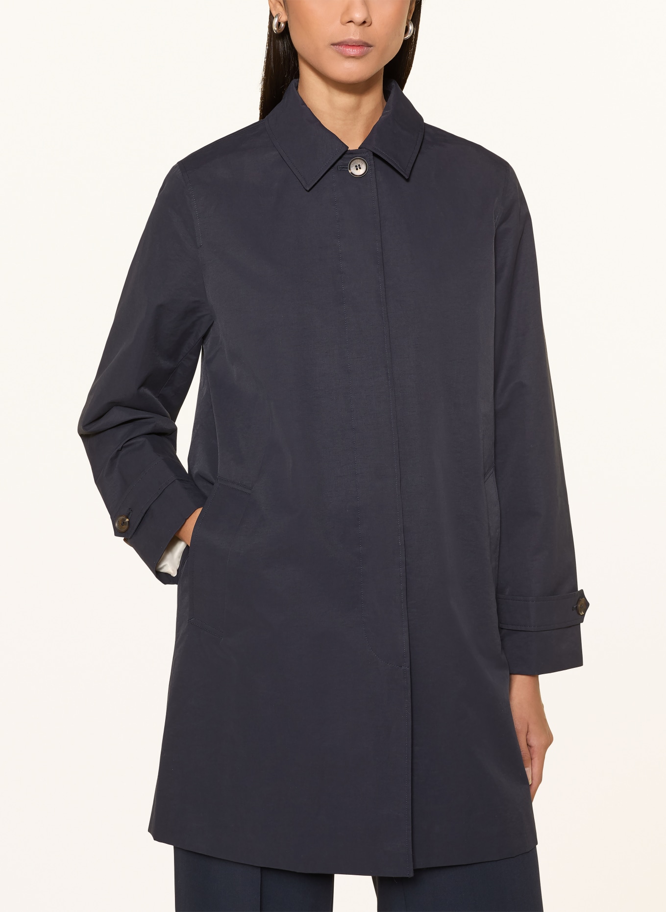 GANT plášť: TMAVĚ MODRÁ