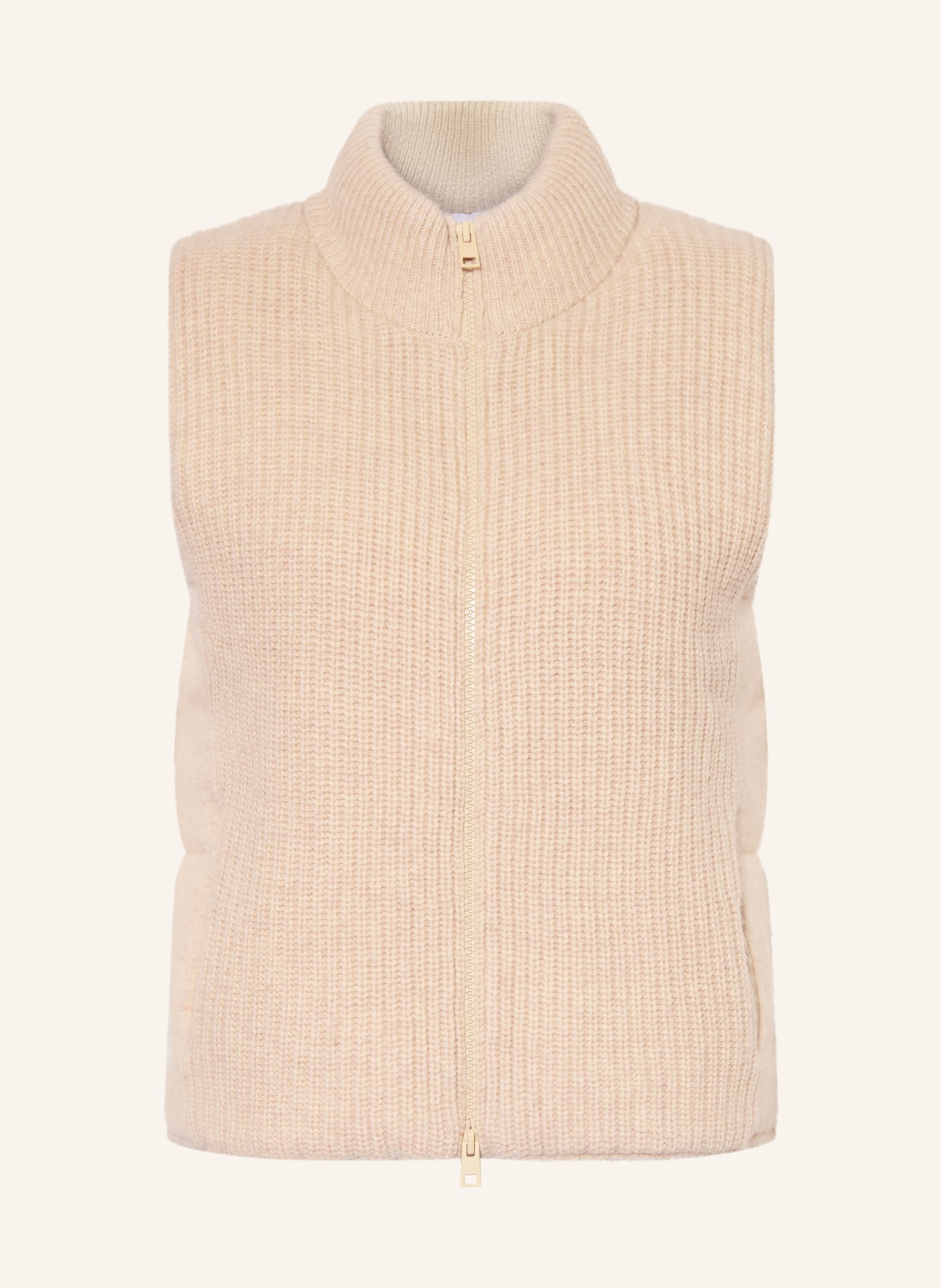 darling harbour kamizelka z dzianiny: Sand Melange