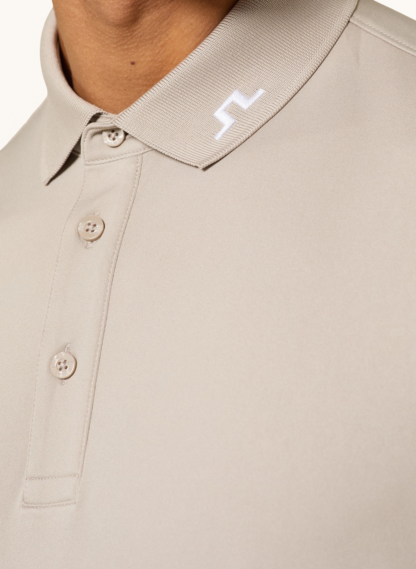 J.LINDEBERG Funkcjonalna koszulka polo: BEŻOWY