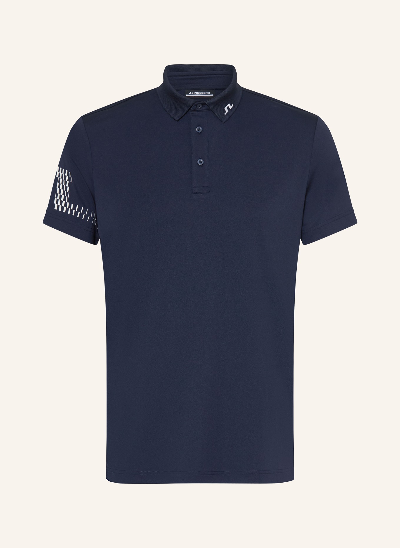 J.LINDEBERG Functional polo shirt: DARK BLUE
