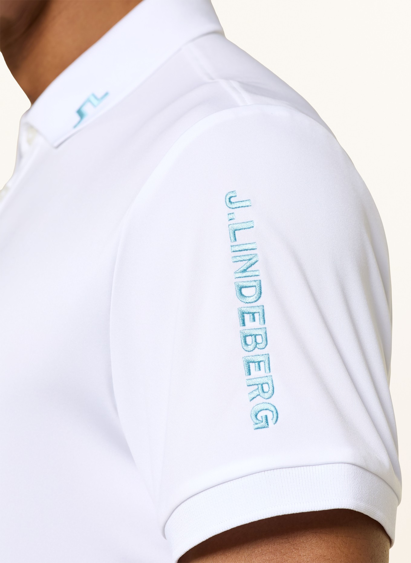 J.LINDEBERG Funkcjonalna koszulka polo: BIAŁY