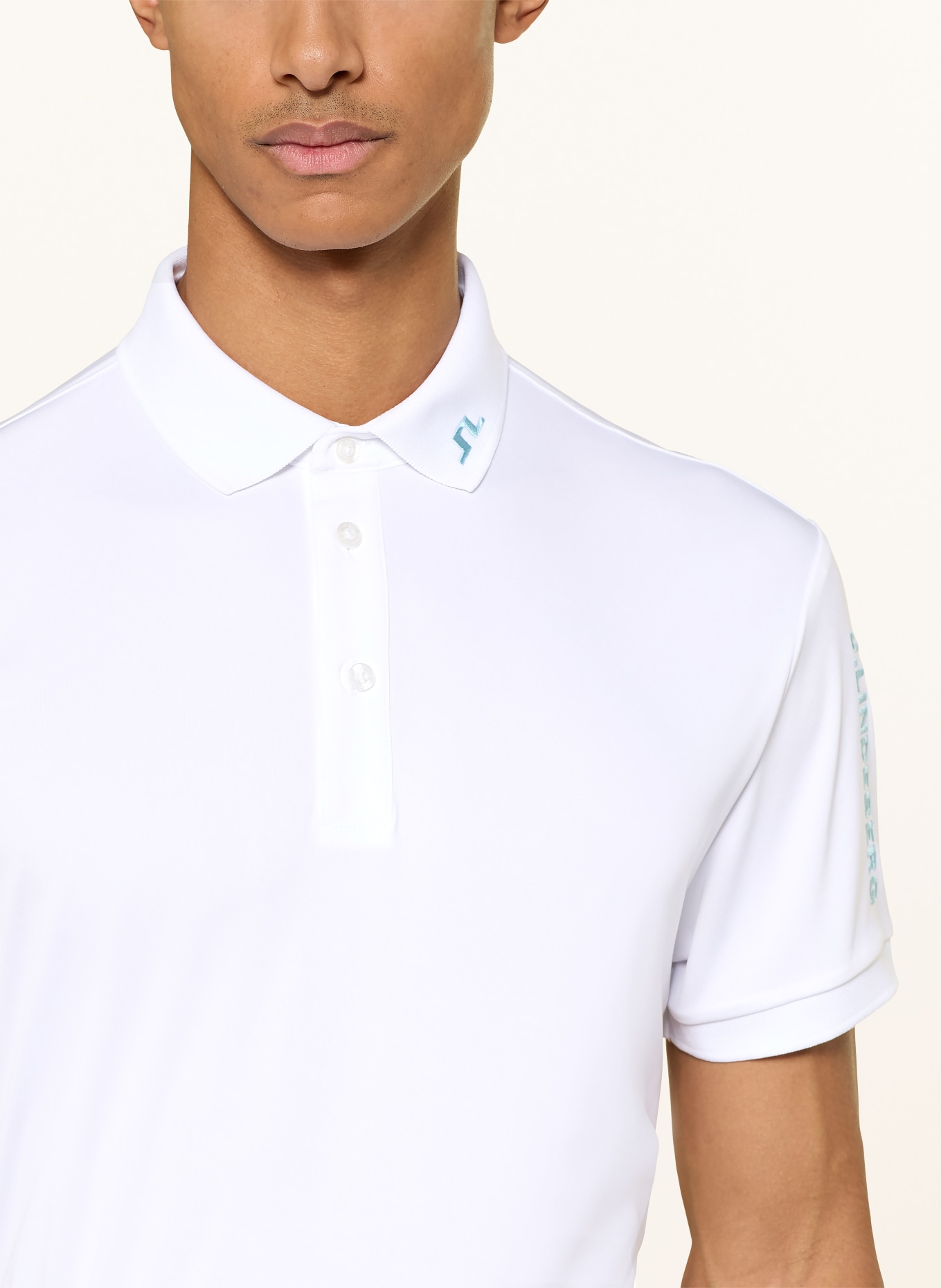 J.LINDEBERG Funkcjonalna koszulka polo: BIAŁY