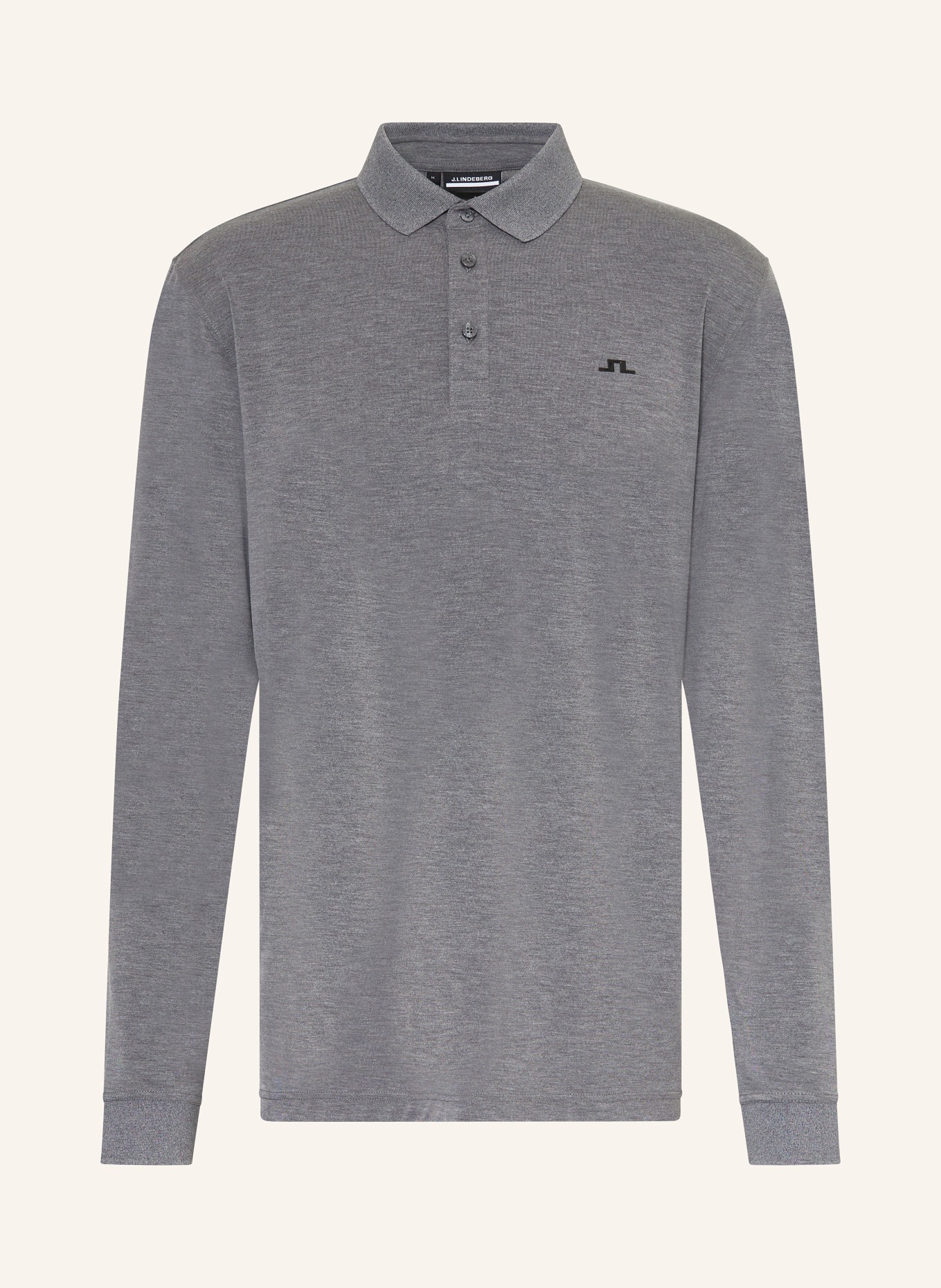 J.LINDEBERG Funktions-Poloshirt: GRAU