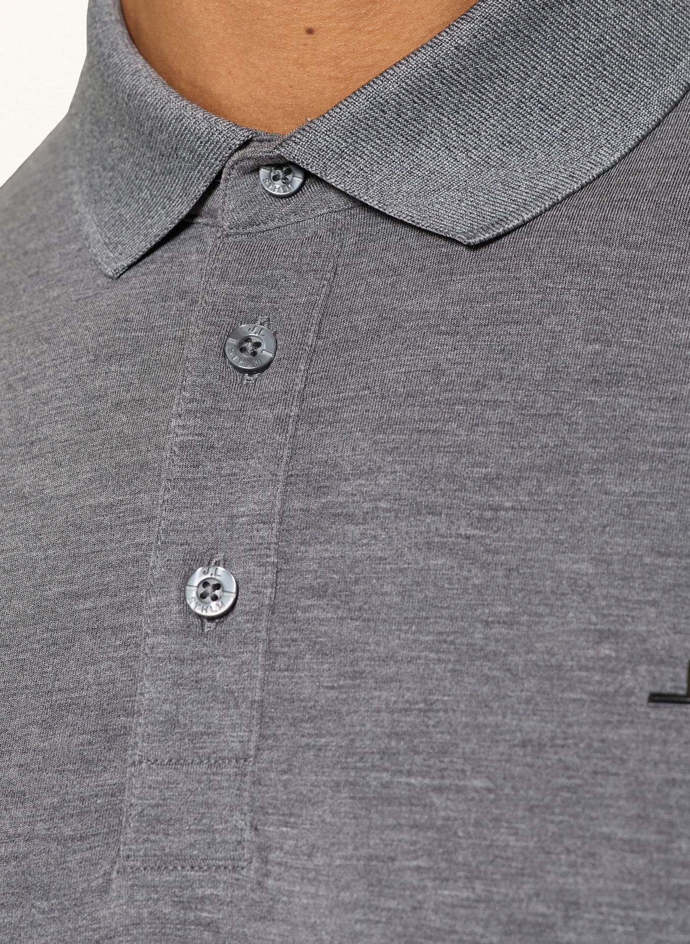 J.LINDEBERG Funktions-Poloshirt: GRAU