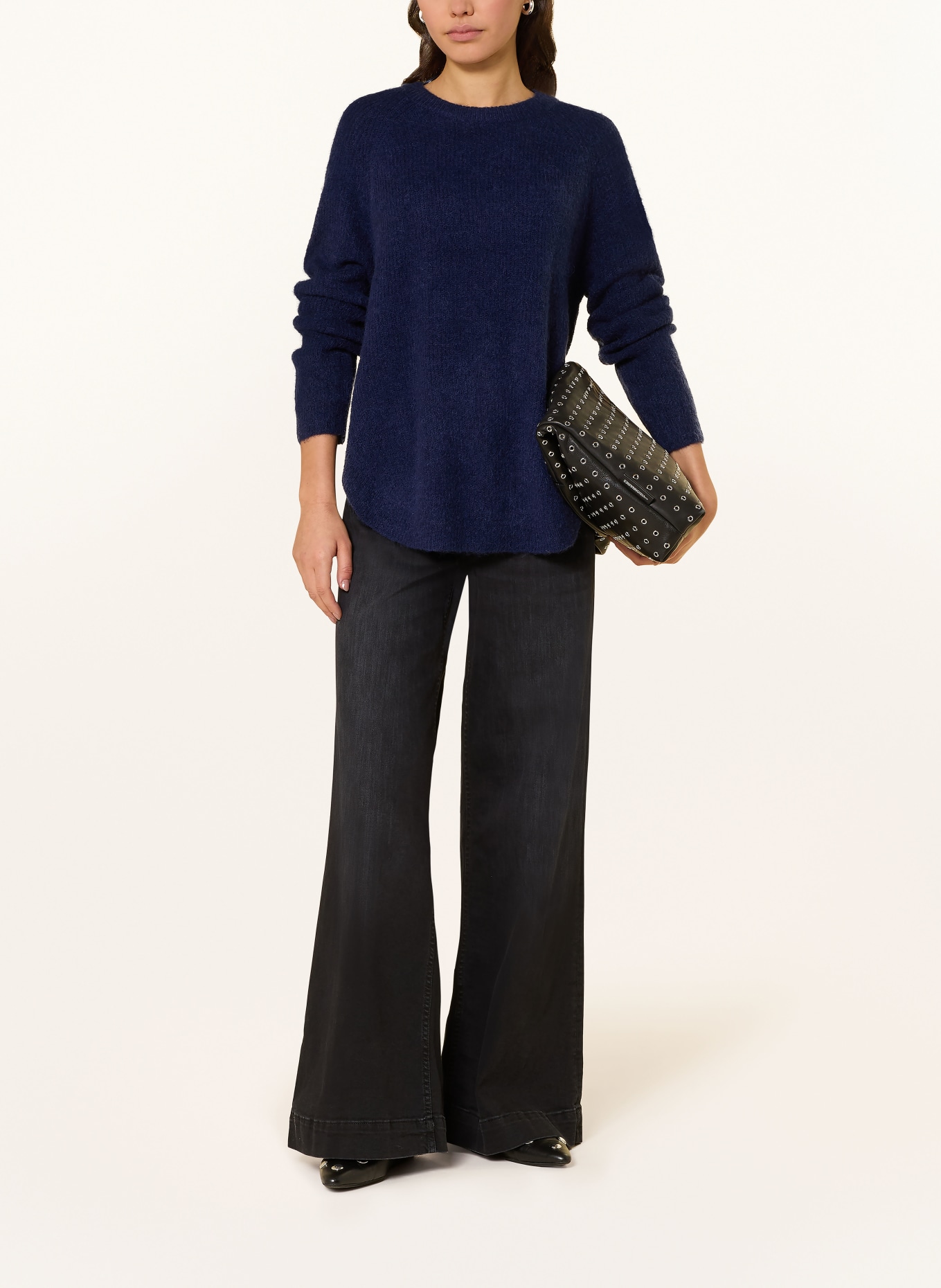 MSCH COPENHAGEN Pullover MSCHMIABELLE: DUNKELBLAU