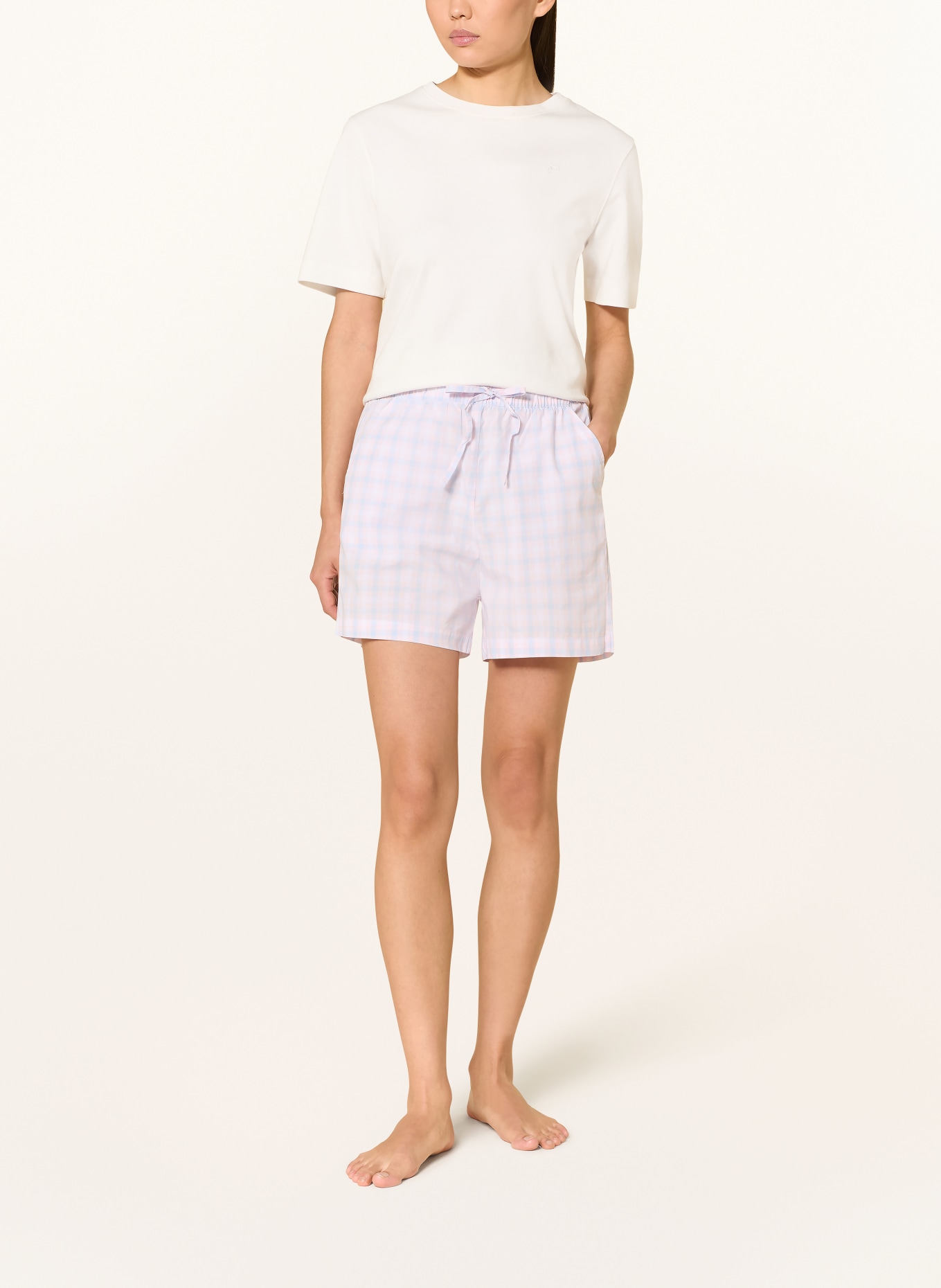 darling harbour Schlafshorts VICHY: ROSA