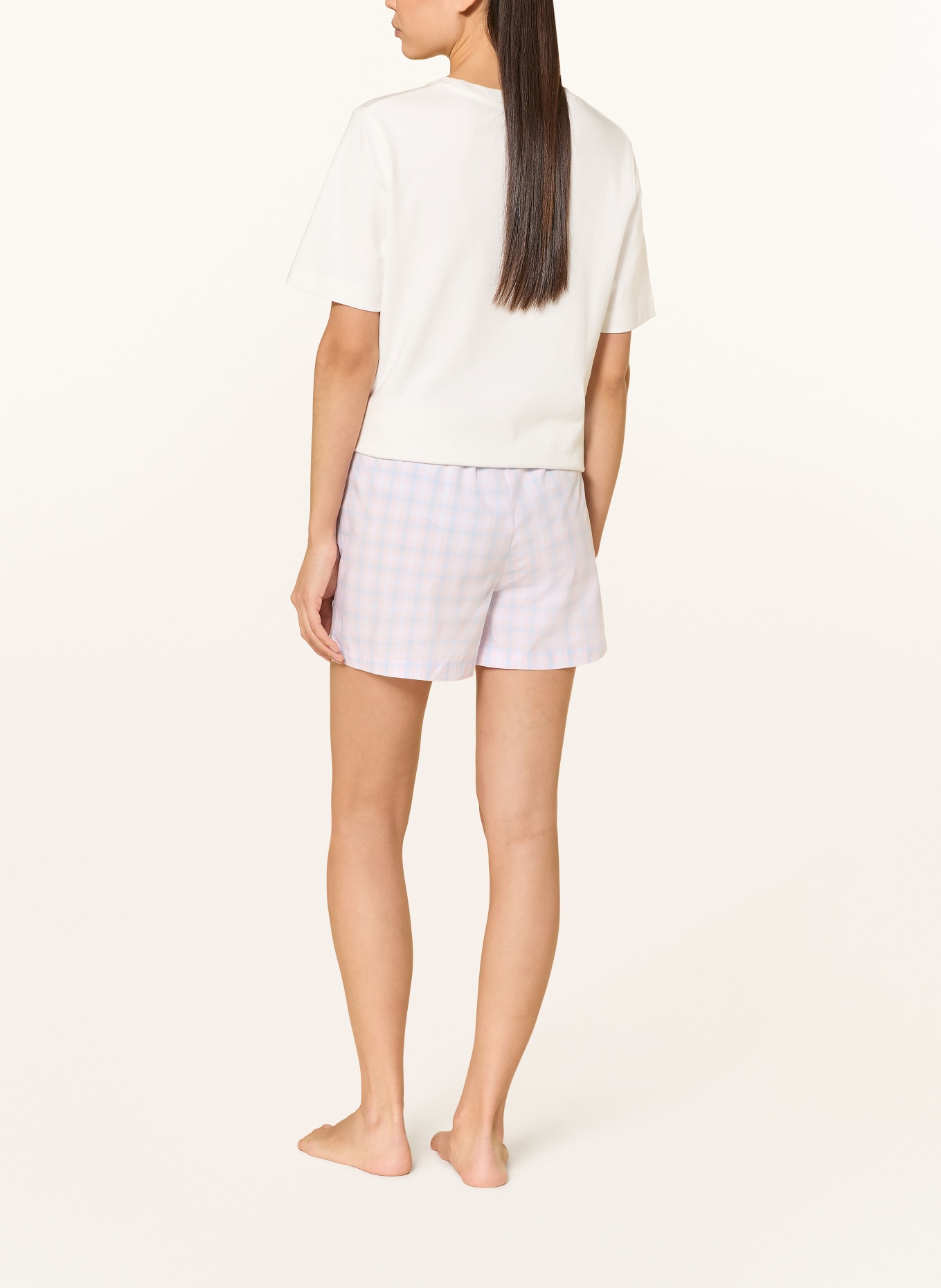 darling harbour Schlafshorts VICHY: ROSA
