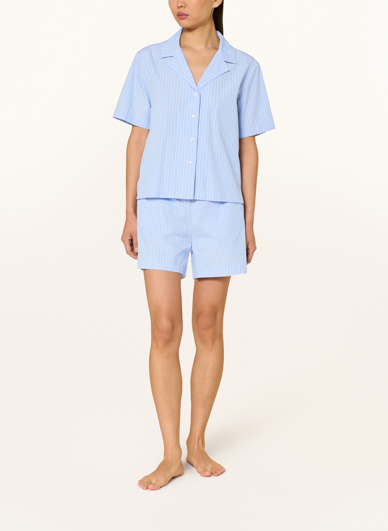 darling harbour sleep shirt: BLUE