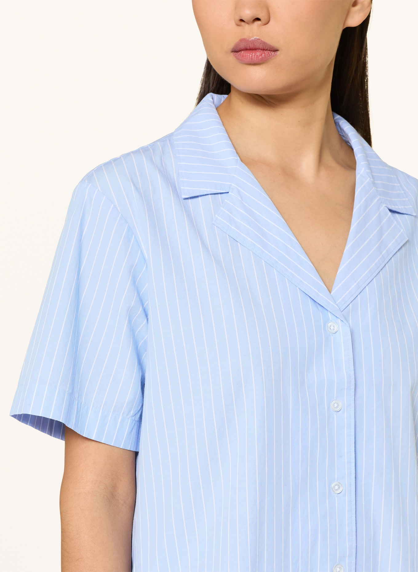 darling harbour sleep shirt: BLUE