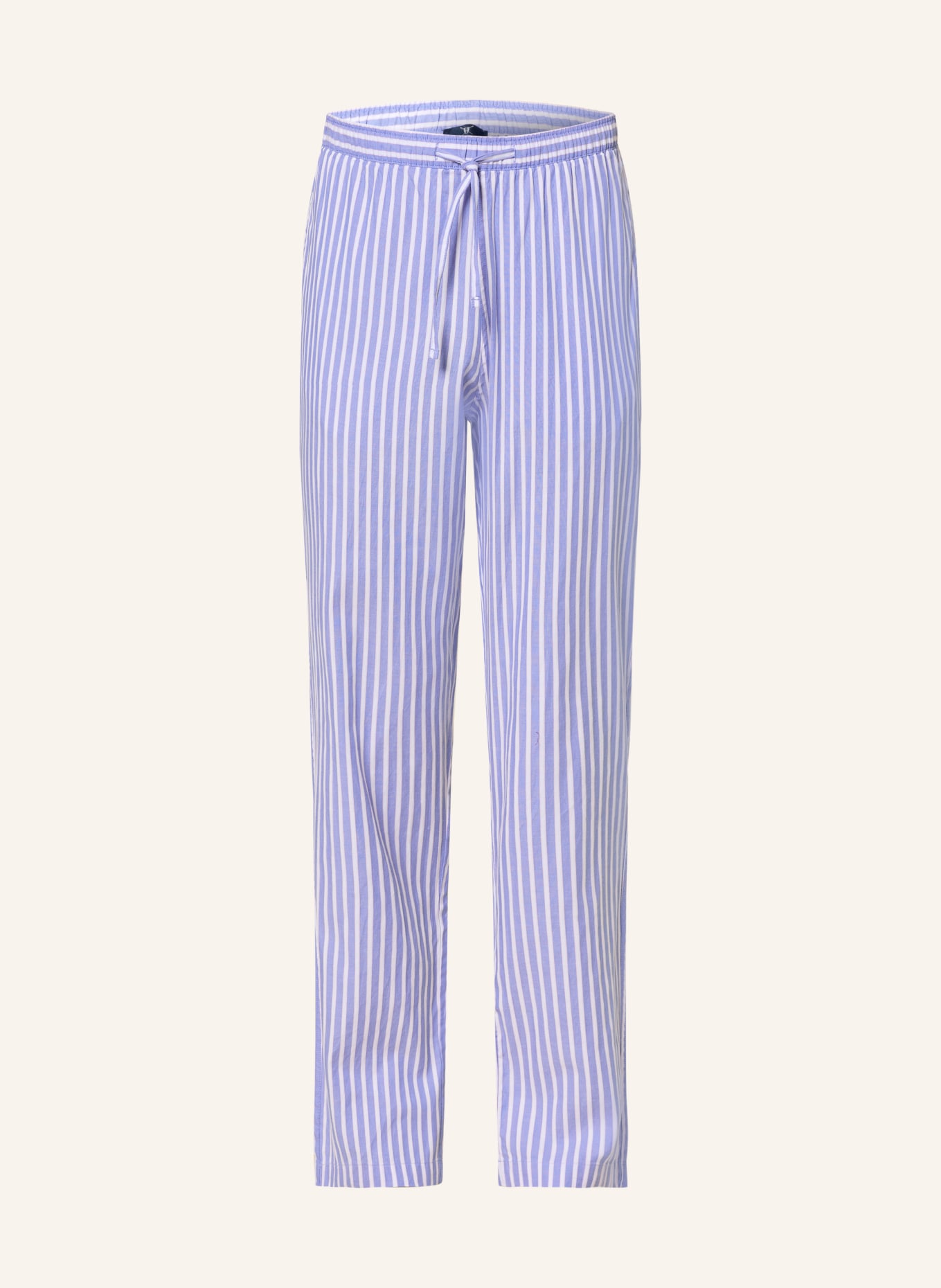 STROKESMAN'S sleep pants: BLUE / WHITE