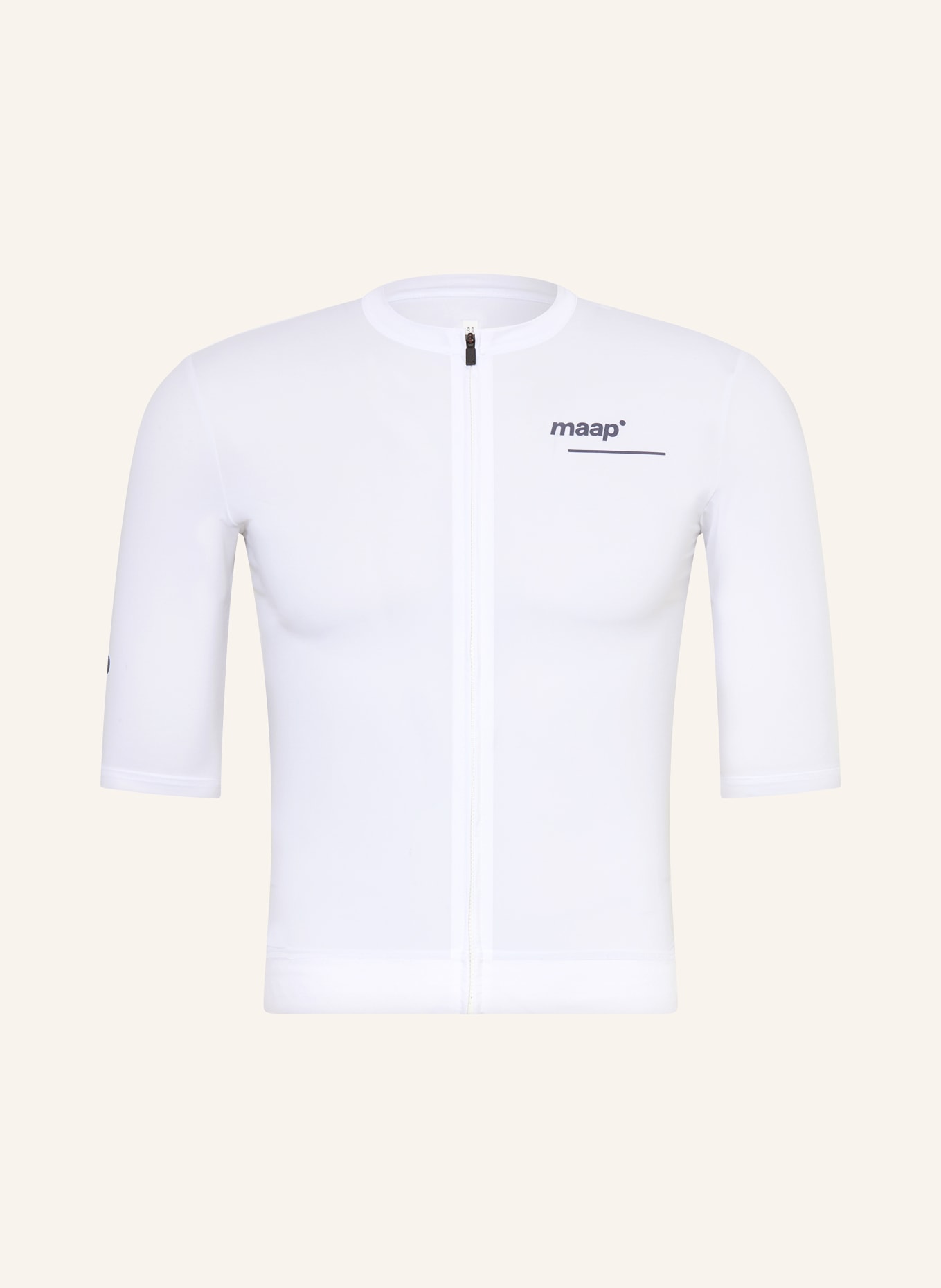 MAAP Radtrikot TRAINING JERSEY: WEISS