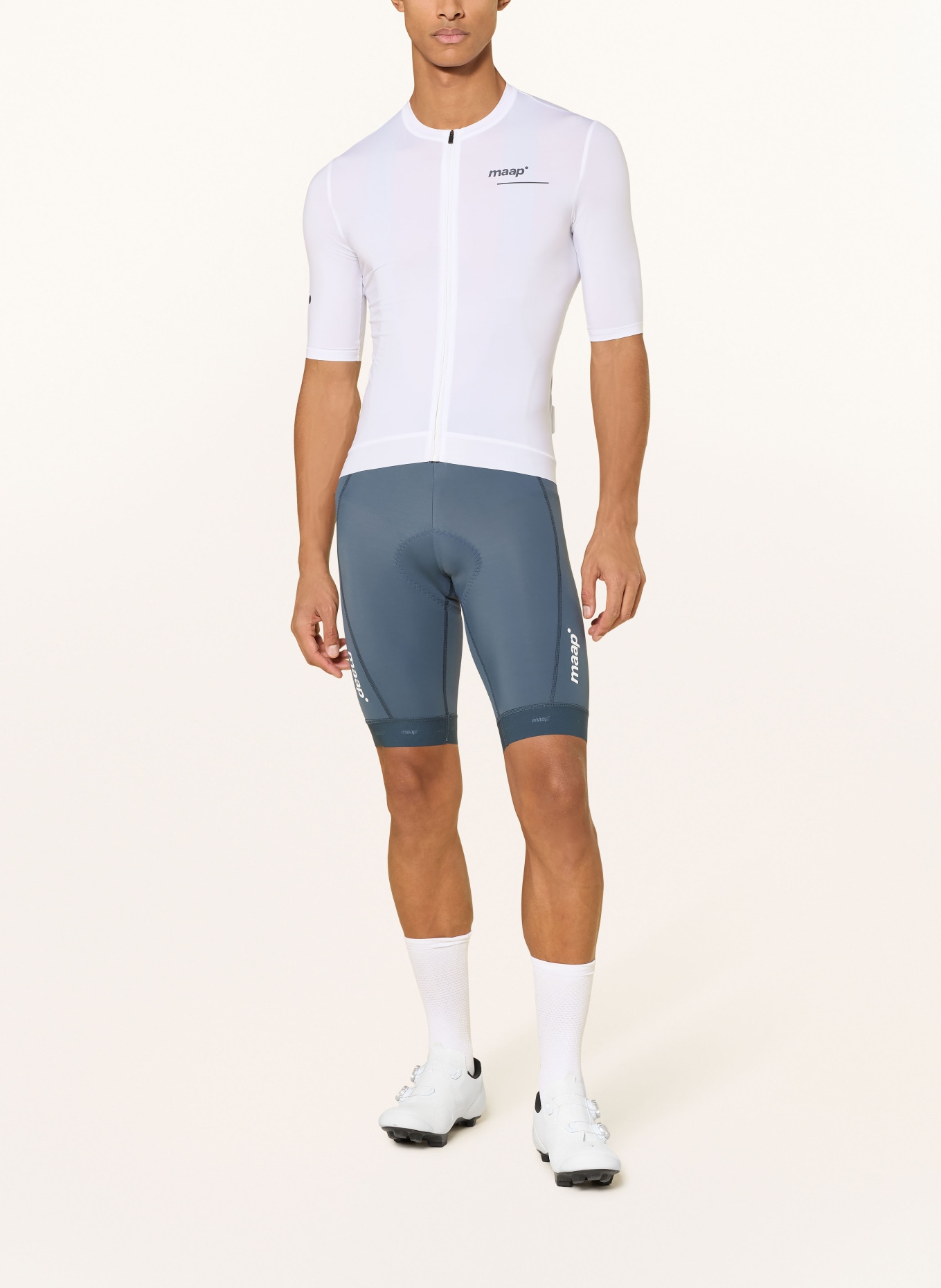 MAAP Radtrikot TRAINING JERSEY: WEISS