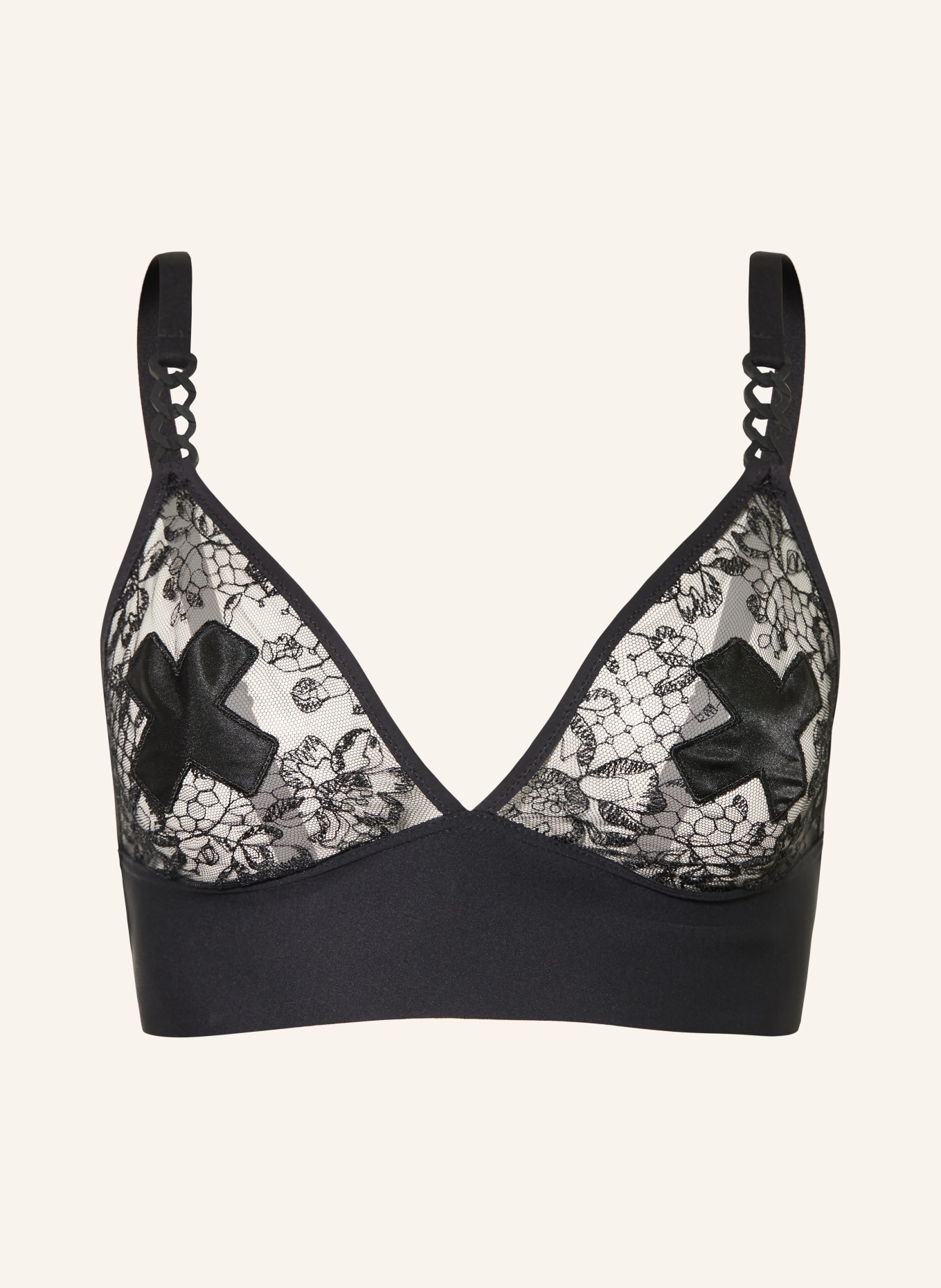 CHANTELLE Triangle bra XPLICIT: BLACK