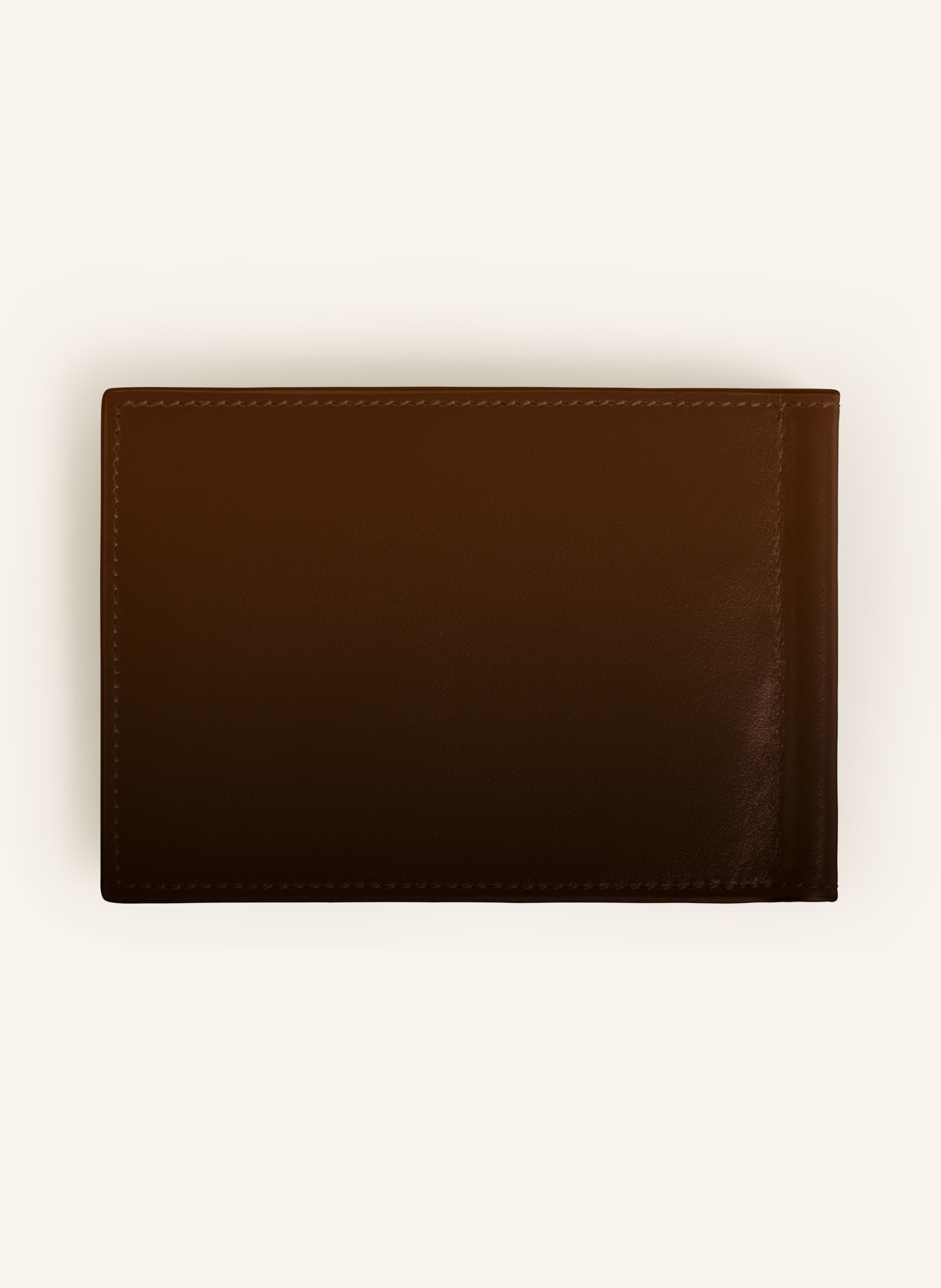 MONTBLANC MEISTERSTÜCK card case with money clip: DARK BROWN