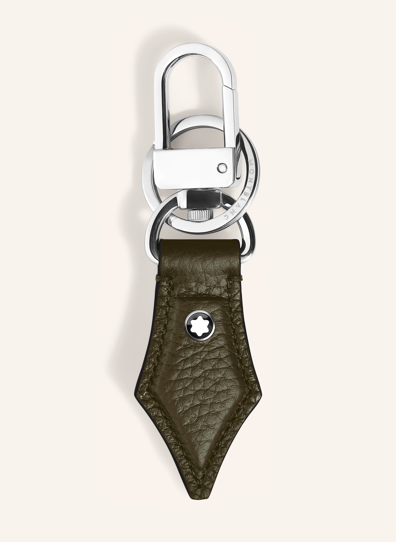 MONTBLANC Schlüsselanhänger: DUNKELBRAUN