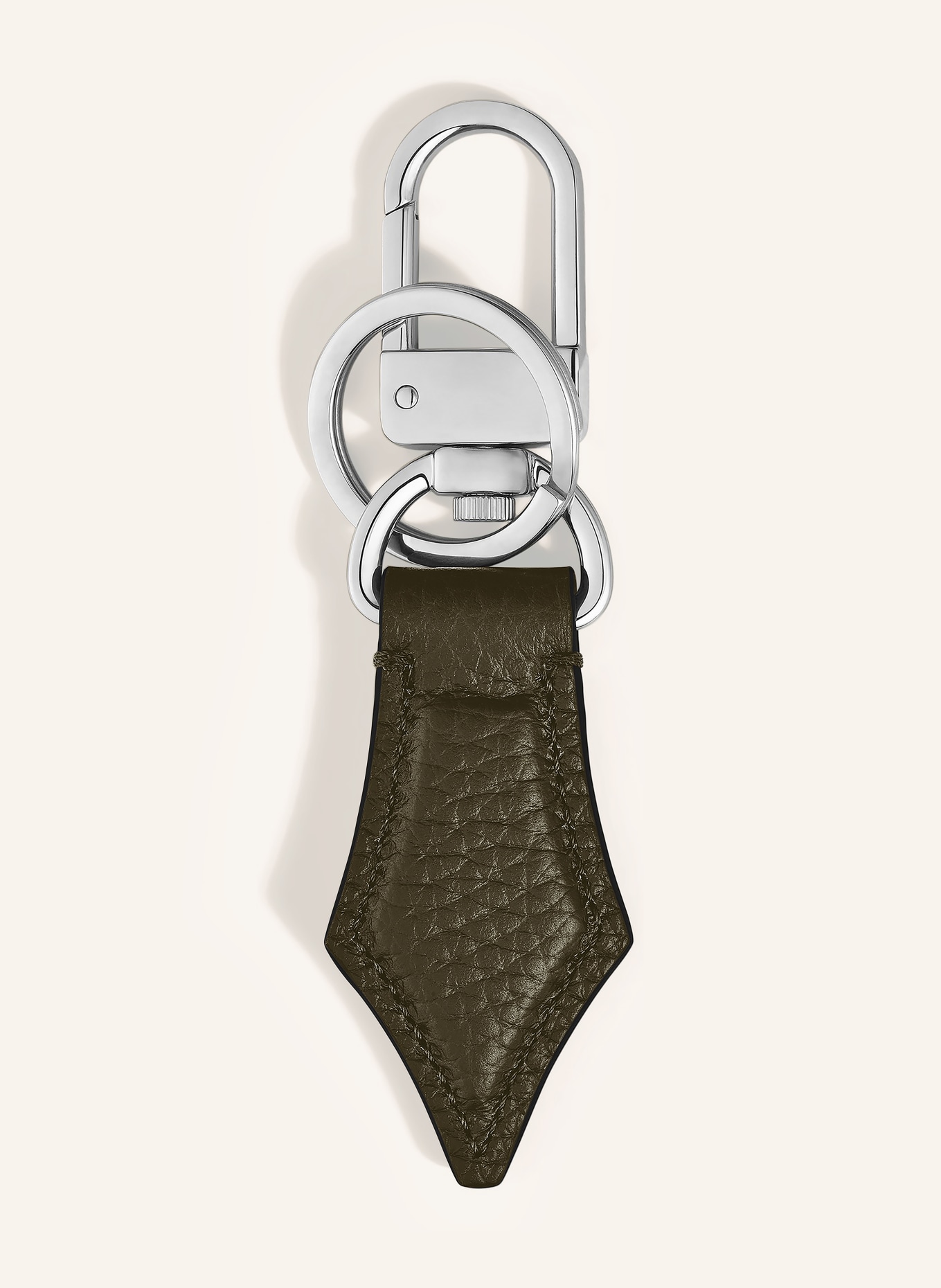 MONTBLANC Schlüsselanhänger: DUNKELBRAUN