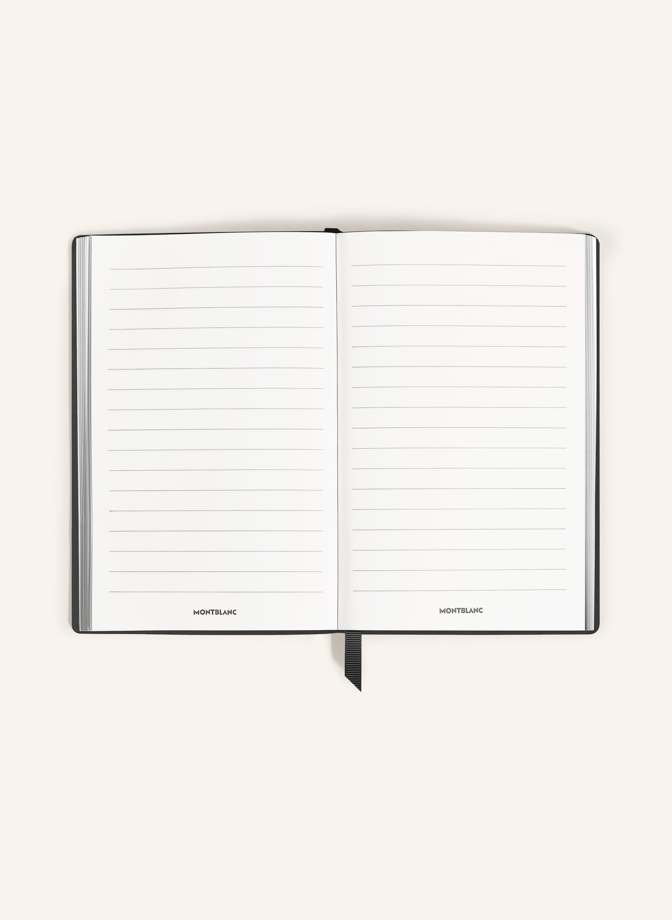MONTBLANC Notizbuch LARGE: SCHWARZ