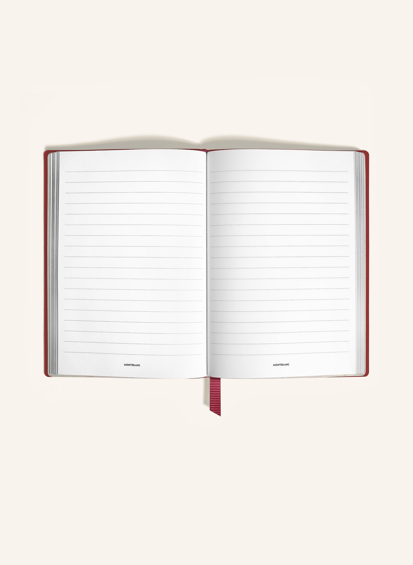 MONTBLANC Notizbuch: ROT