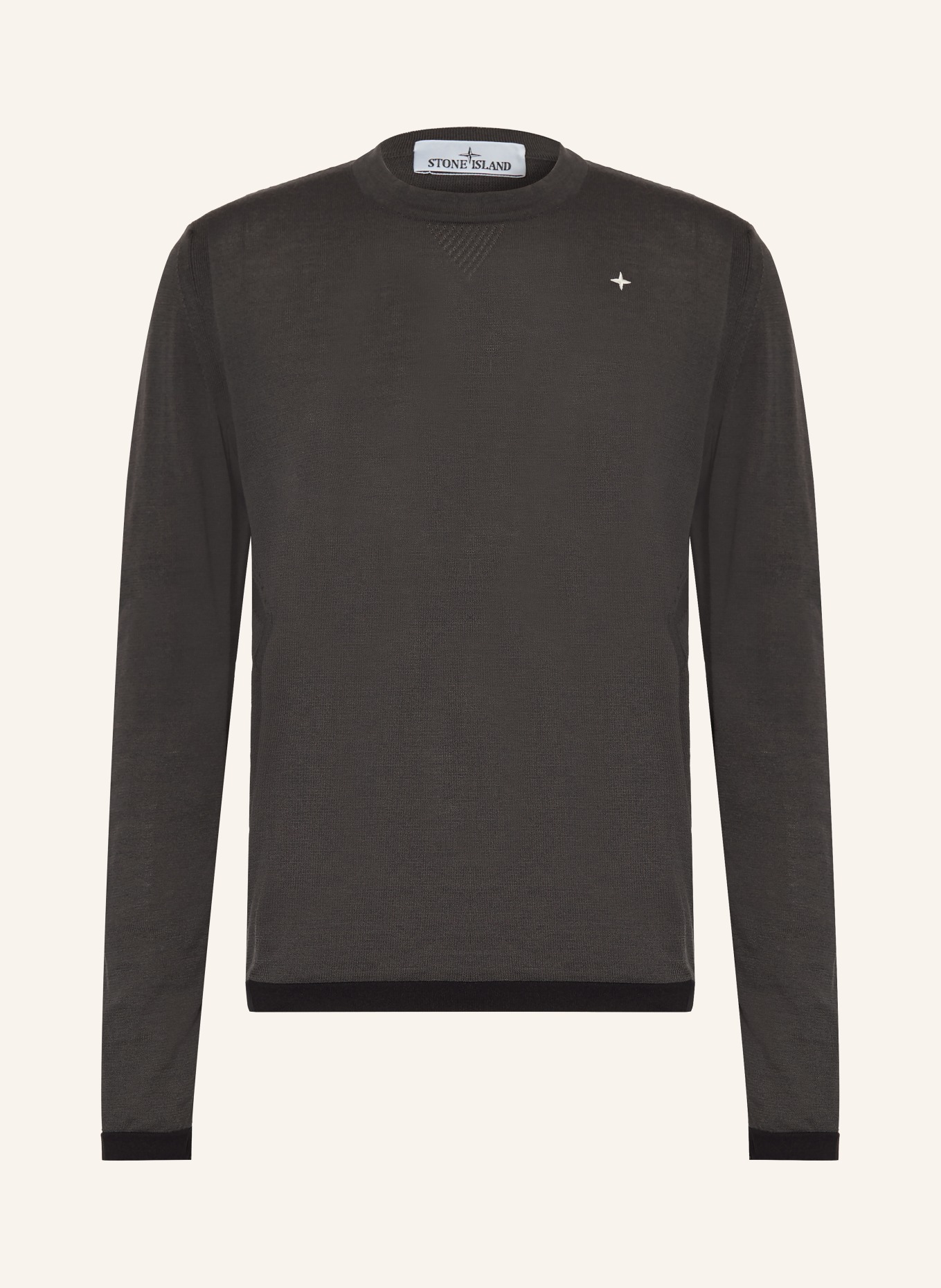 STONE ISLAND Pullover: DUNKELGRAU