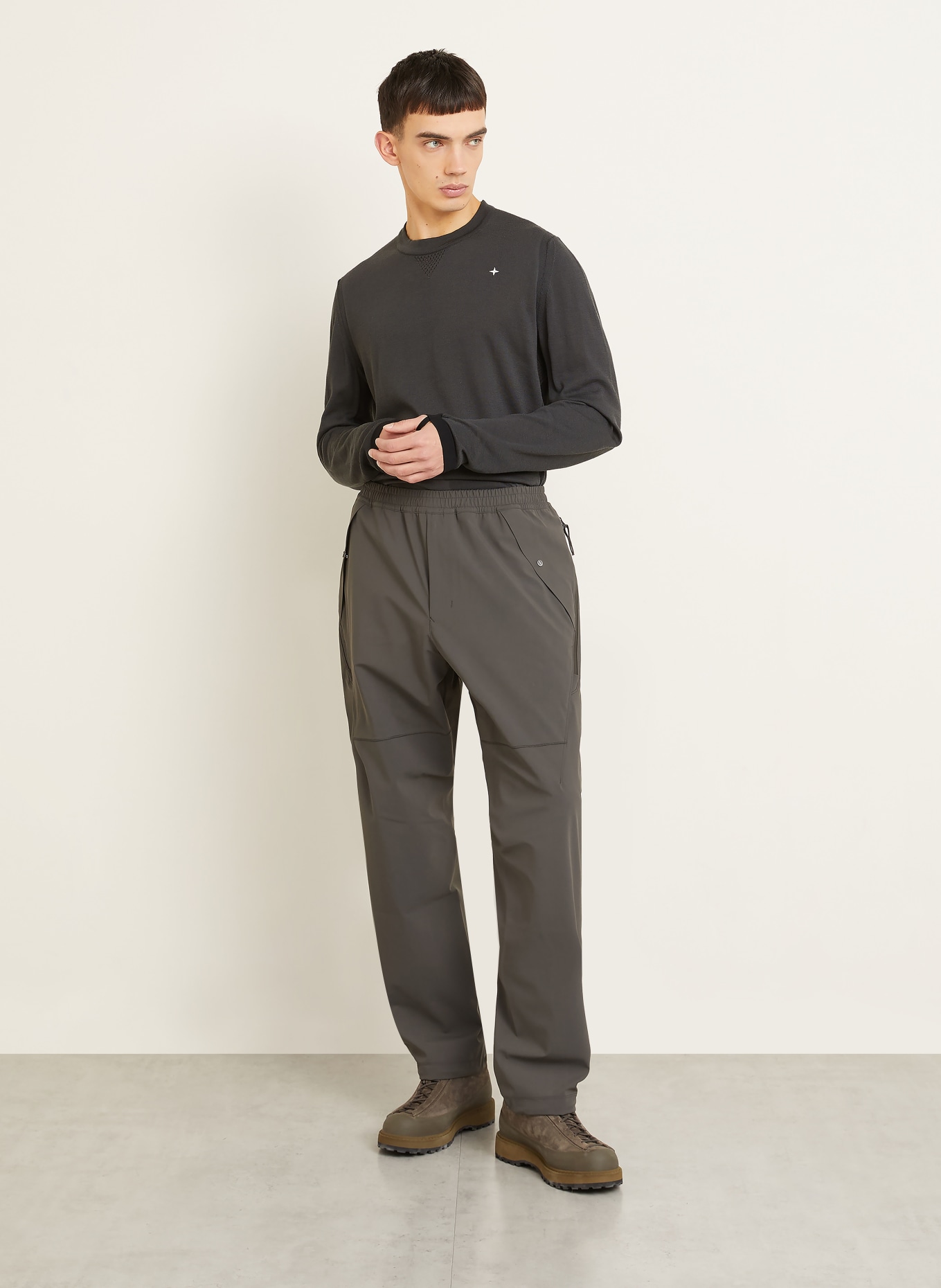 STONE ISLAND Pullover: DUNKELGRAU