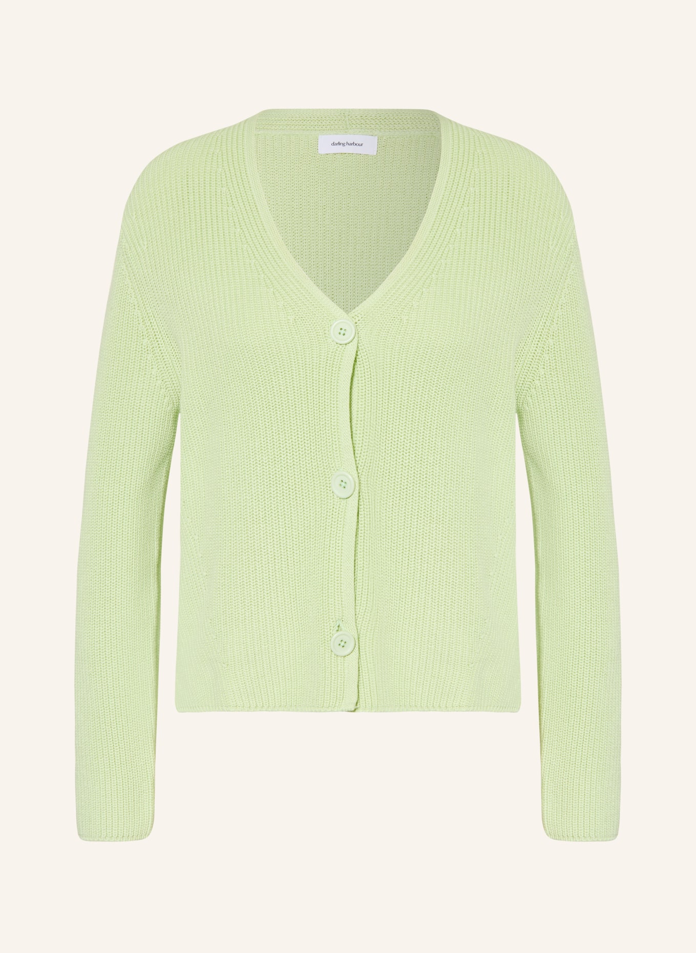 darling harbour cardigan: matcha