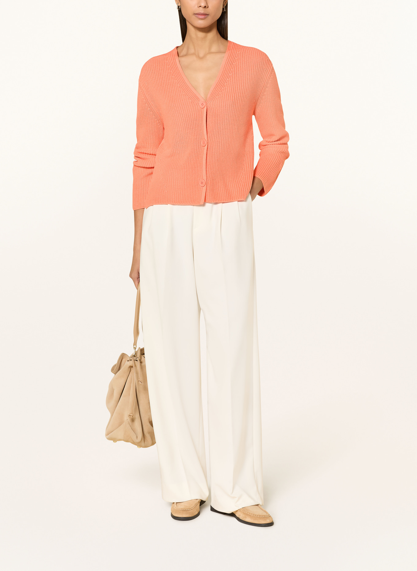 darling harbour cardigan: APRICOT