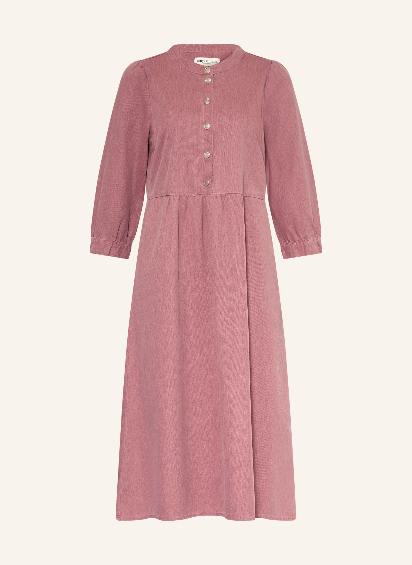 lollys laundry Sukienka jeansowa OLIVIALL: BRUDNY RÓŻ
