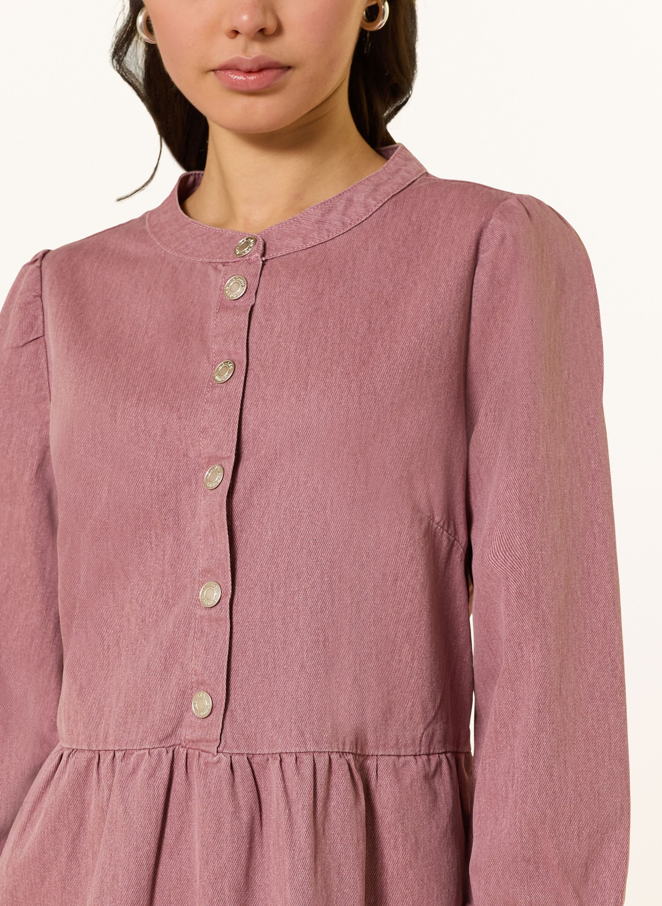 lollys laundry Sukienka jeansowa OLIVIALL: BRUDNY RÓŻ