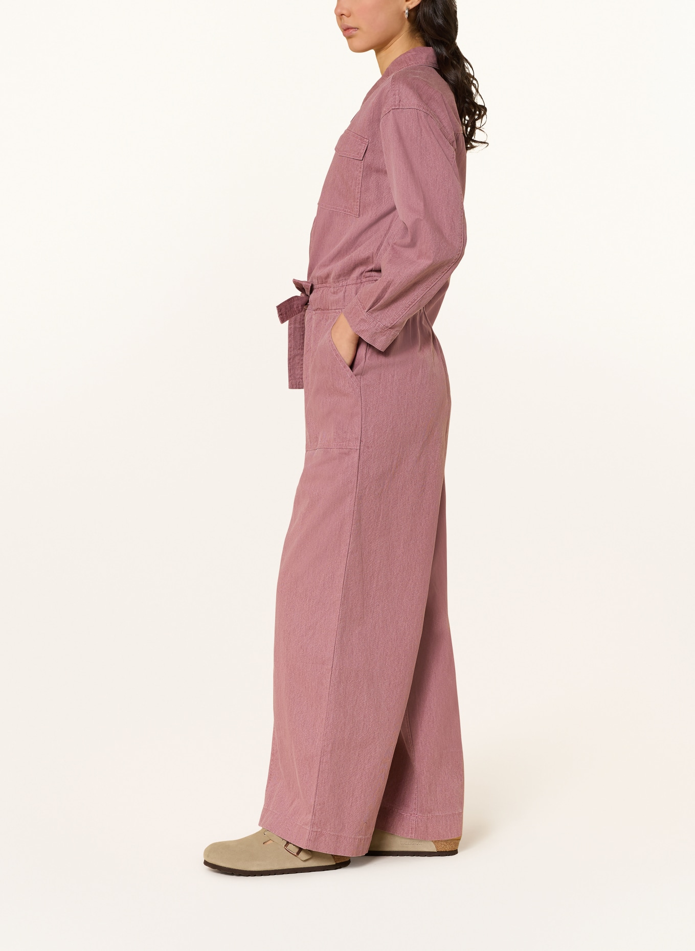 lollys laundry ILLALL denim jumpsuit: ROSE