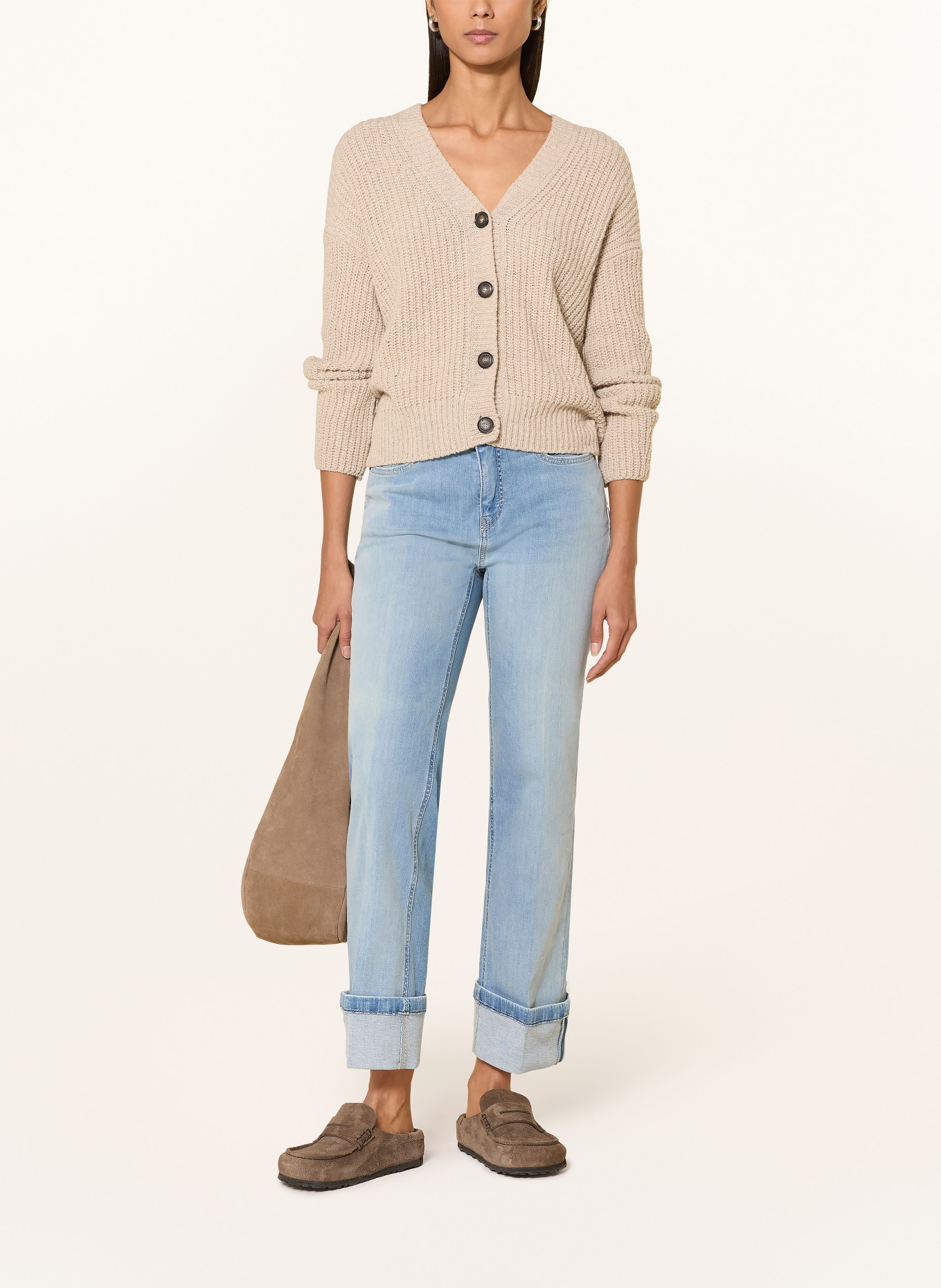 MAC Rovné džíny LAURA: D249 calm light blue used