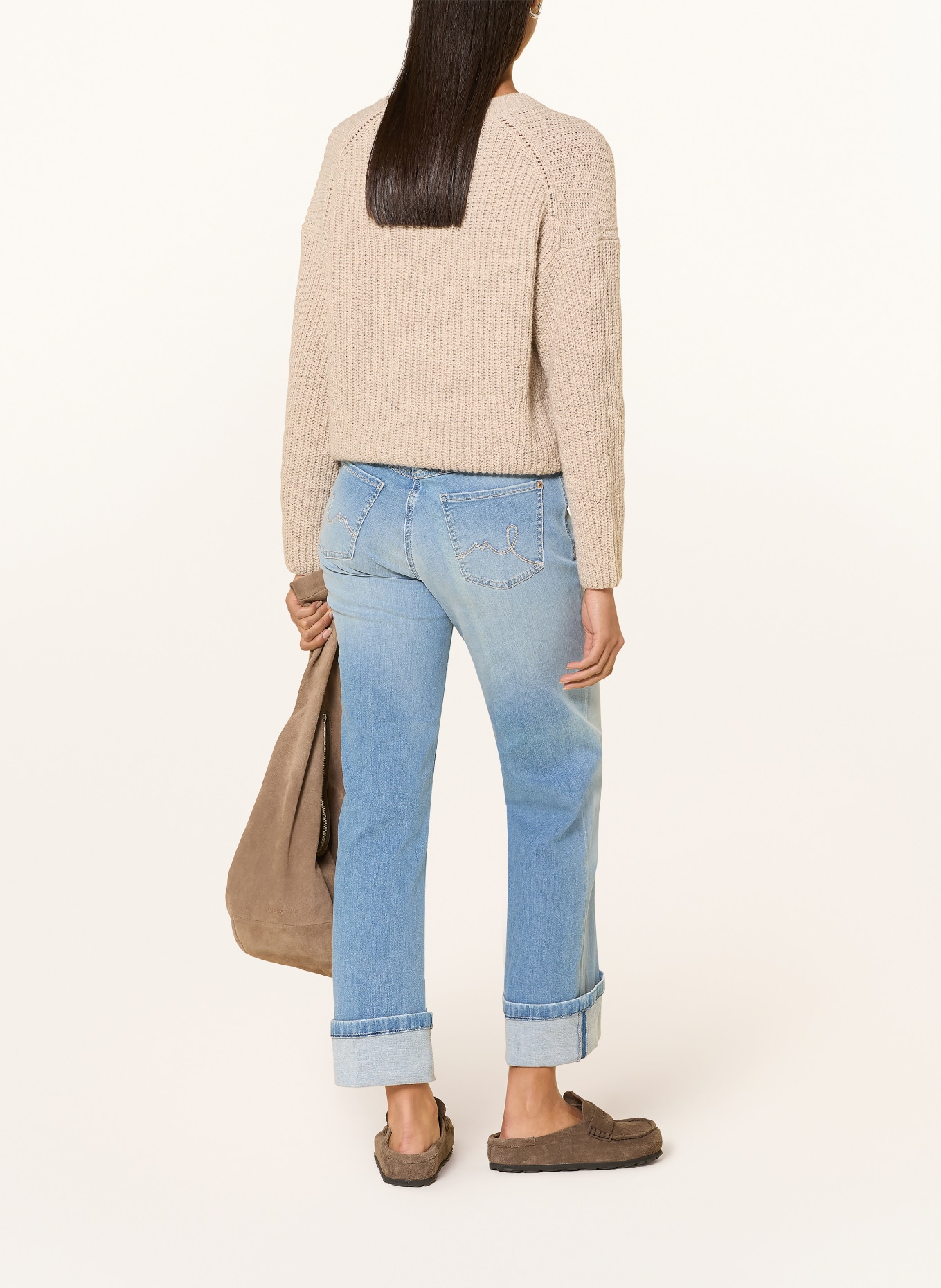 MAC Rovné džíny LAURA: D249 calm light blue used