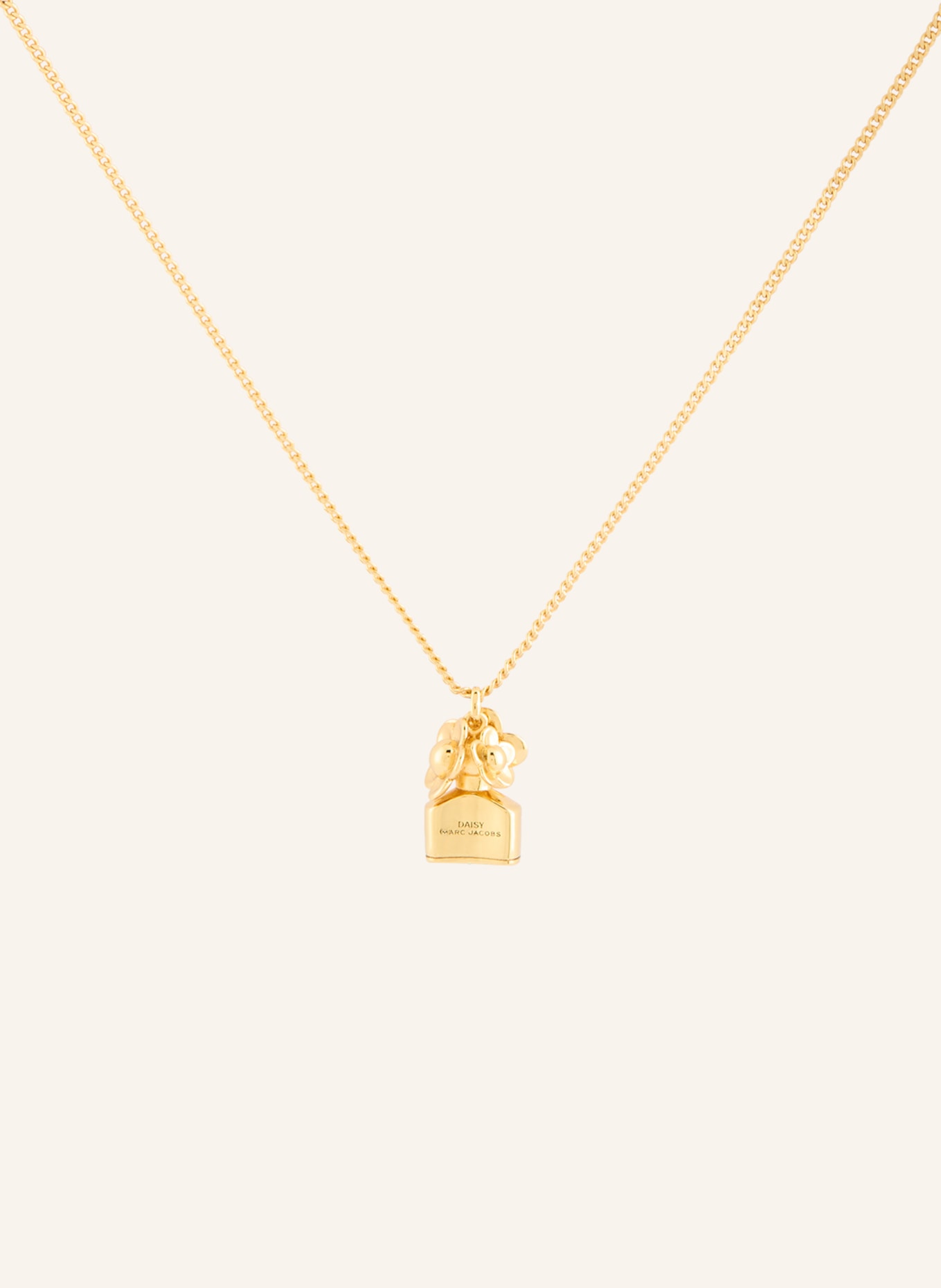 MARC JACOBS Naszyjnik THE MINI ICON DAISY: ZŁOTY