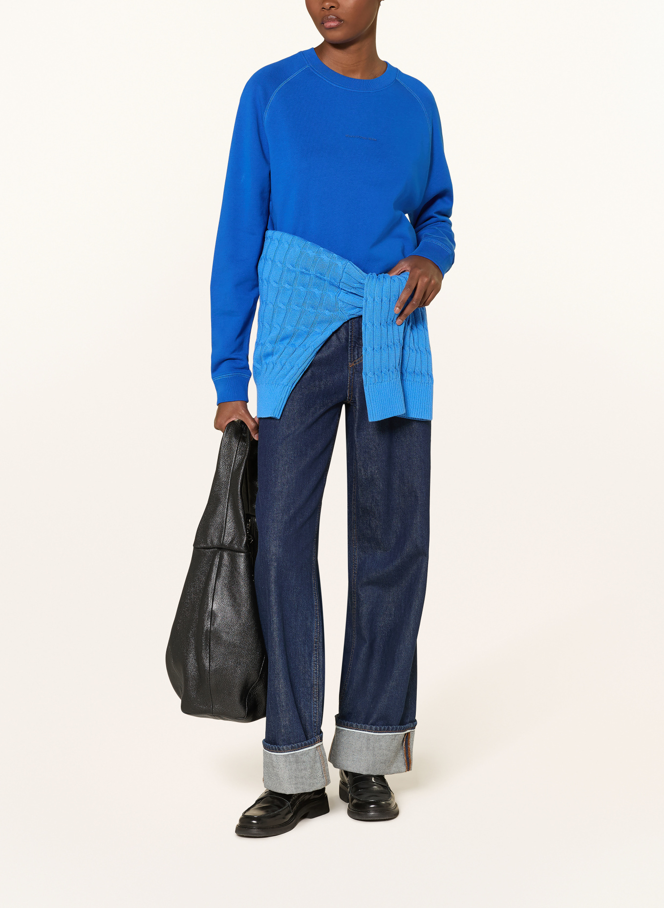 Marc O'Polo DENIM bluza: NIEBIESKI