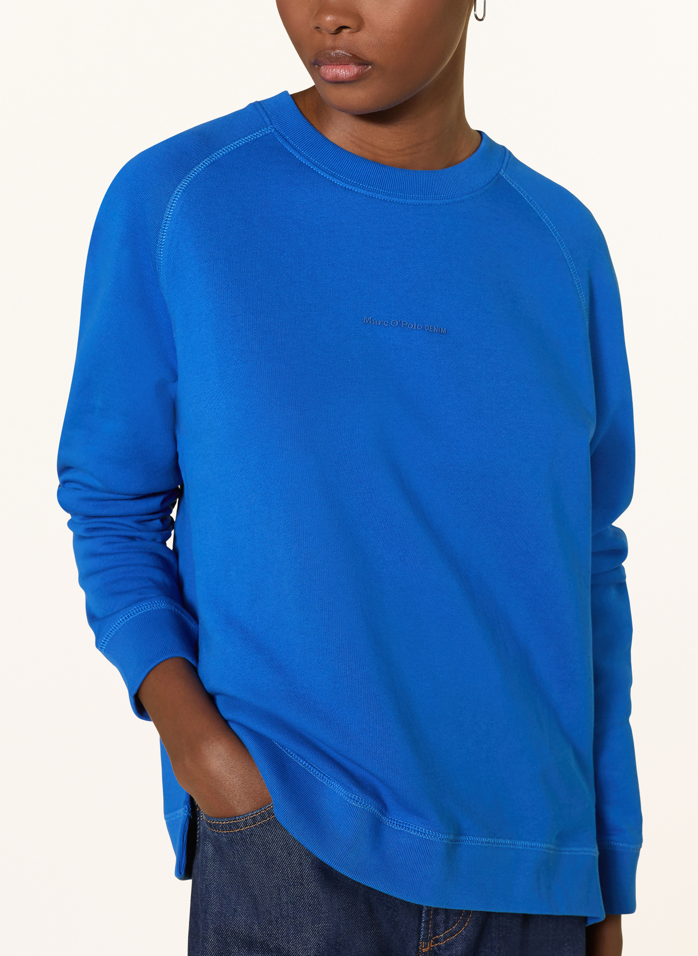 Marc O'Polo DENIM bluza: NIEBIESKI