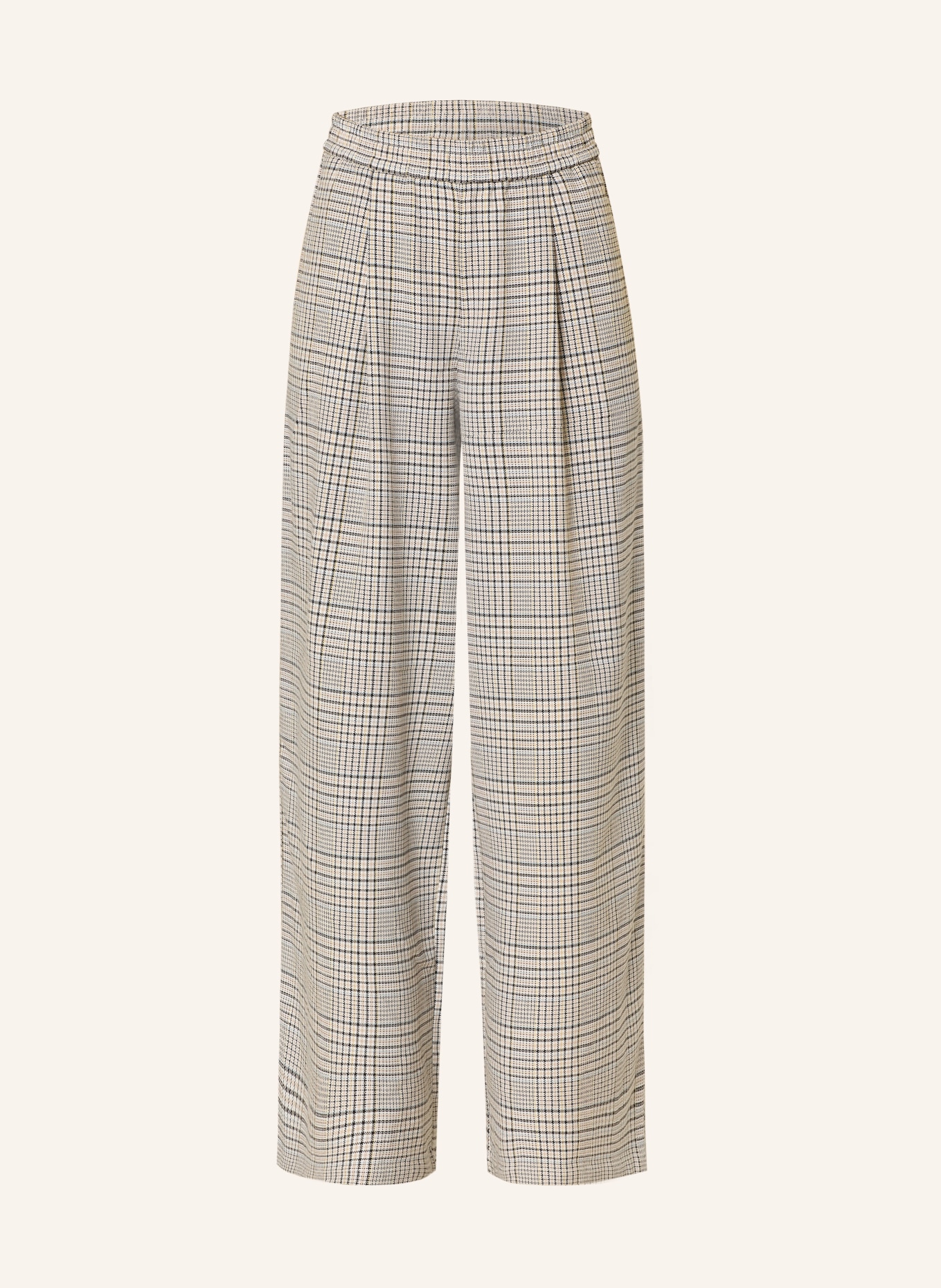 Marc O'Polo DENIM Marlenehose: CREME / HELLBLAU / SCHWARZ