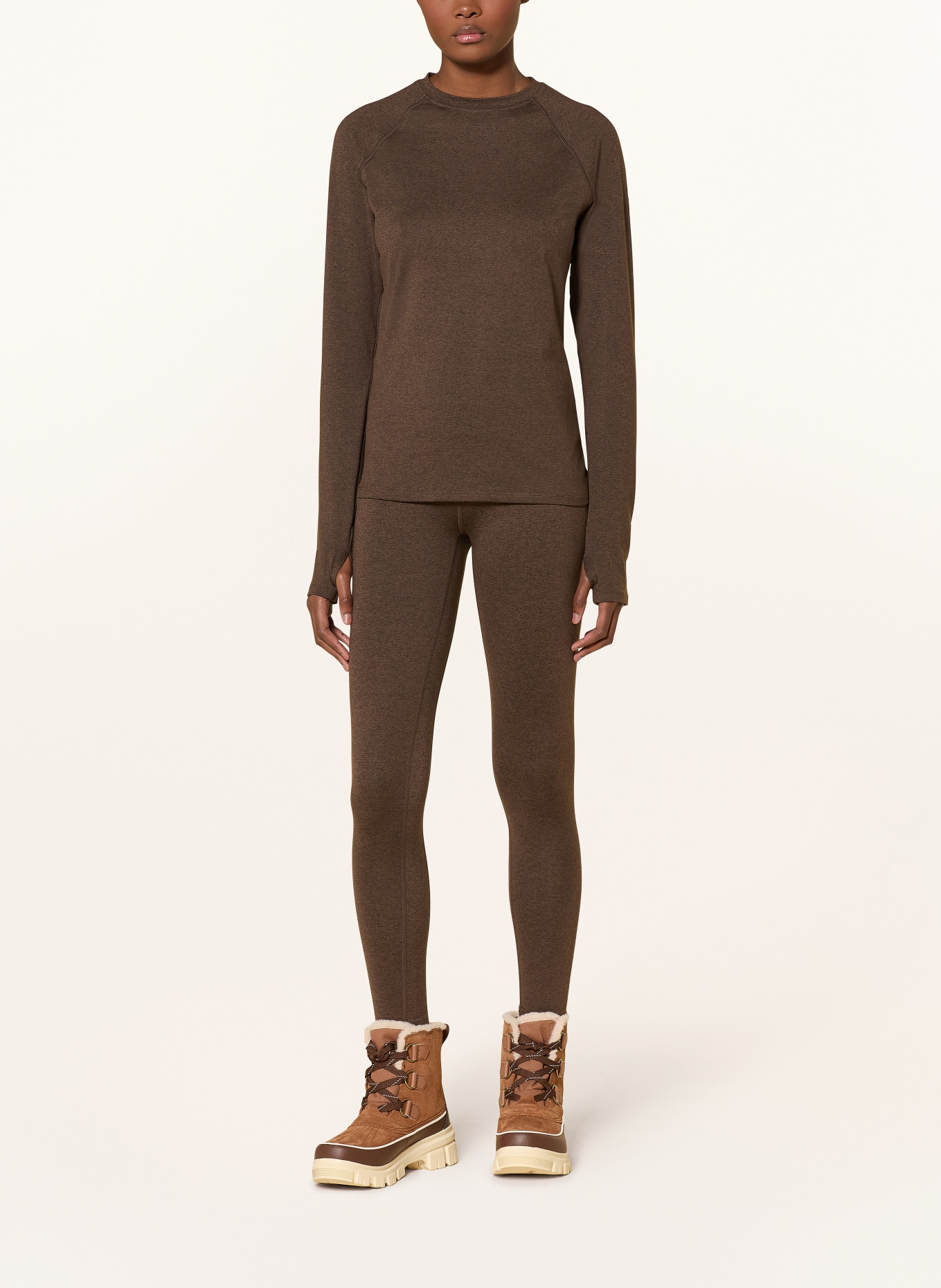 VARLEY Funktionswäsche-Hose ALWAYS WARM: BRAUN