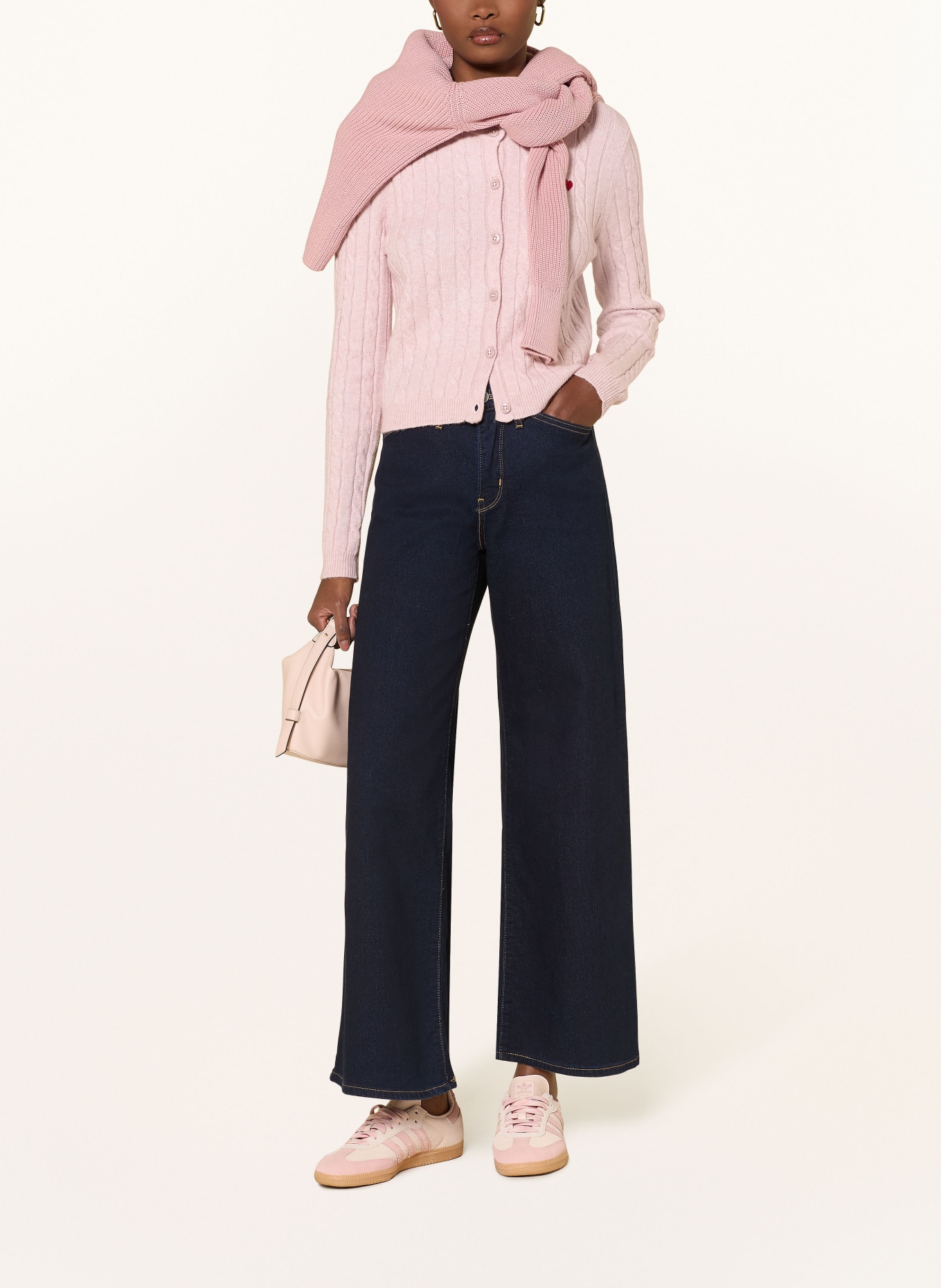 ONLY svetr: RŮŽOVÁ