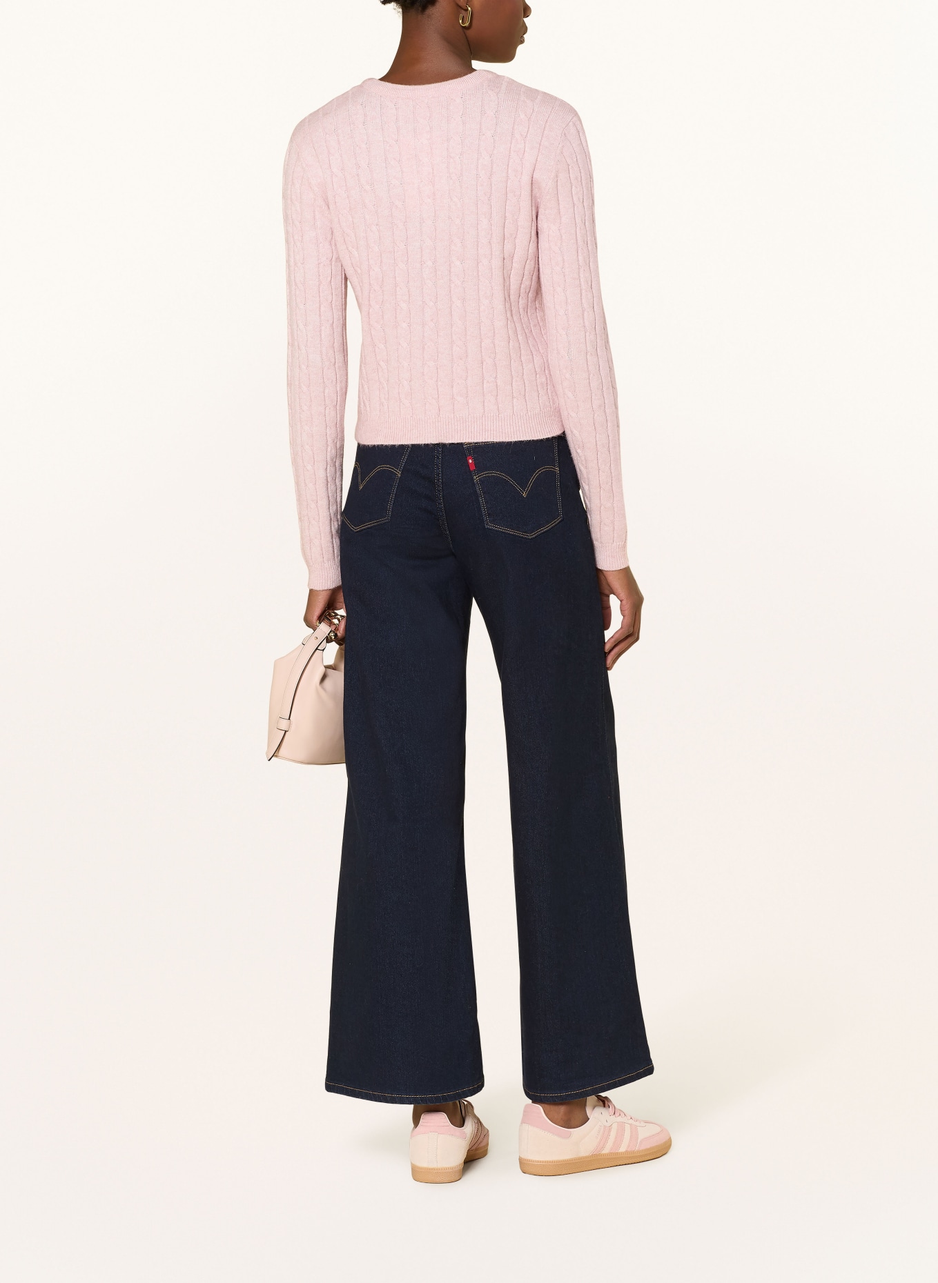 ONLY svetr: RŮŽOVÁ