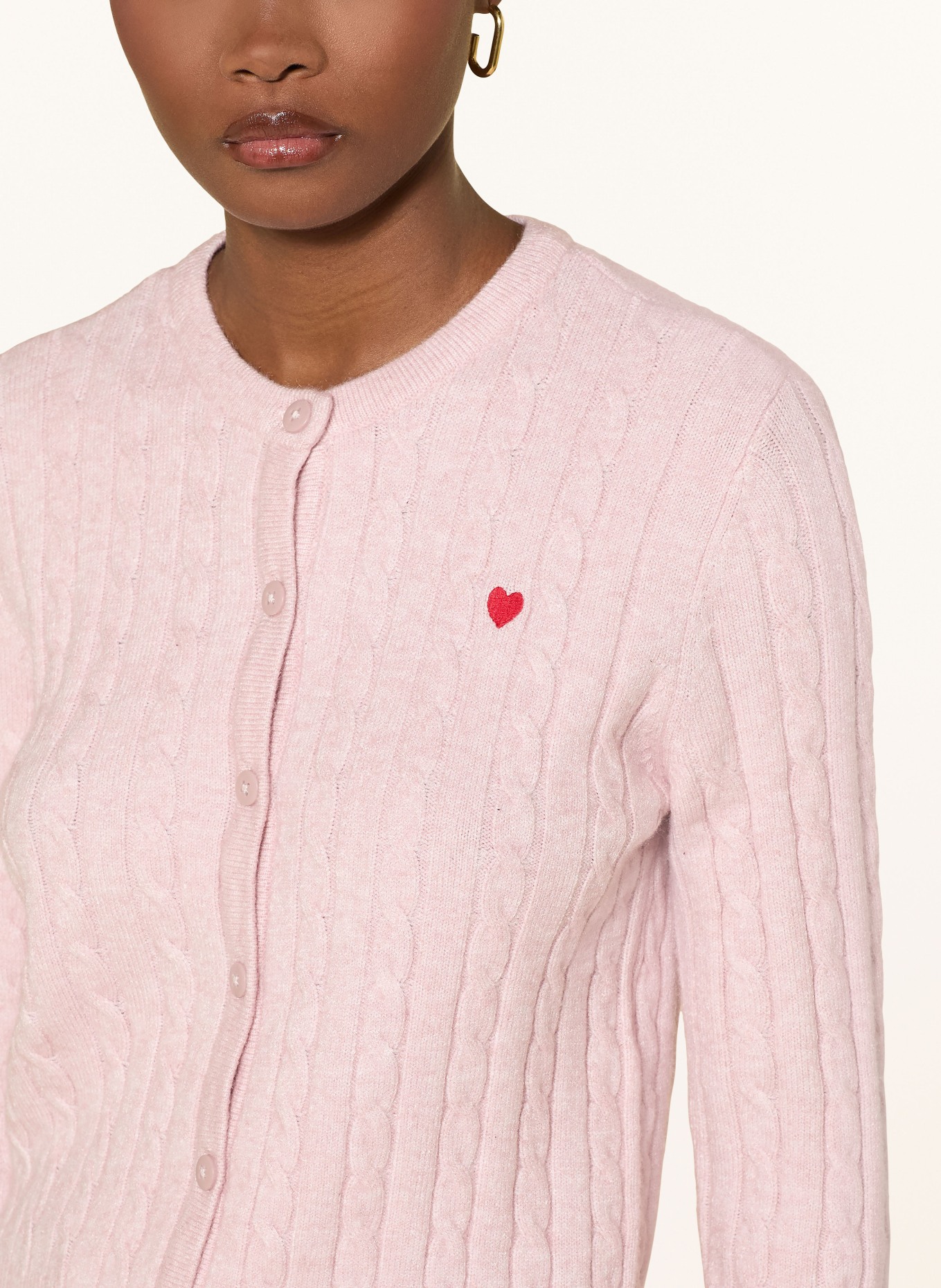 ONLY svetr: RŮŽOVÁ